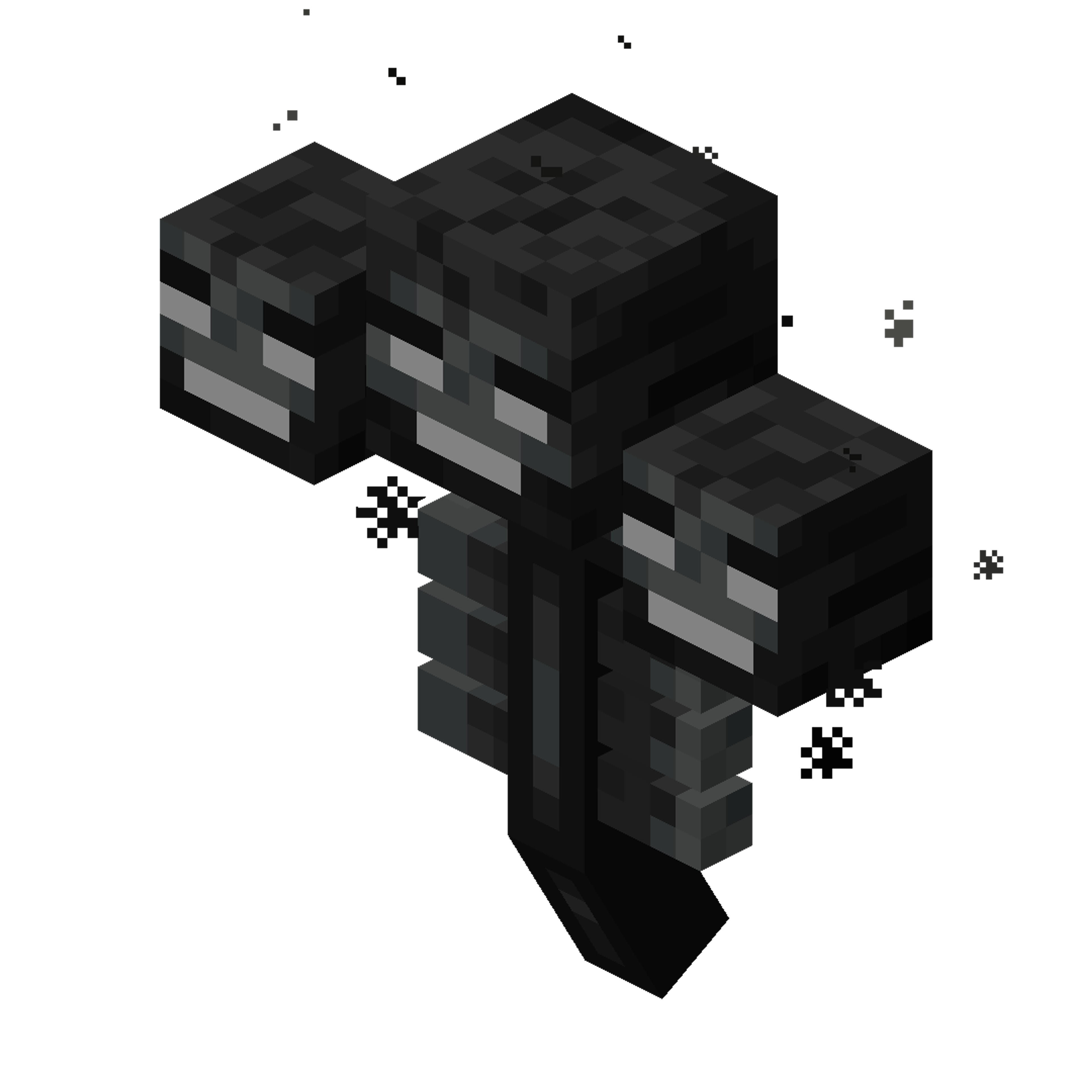 Minecraft Wither Boss Mob