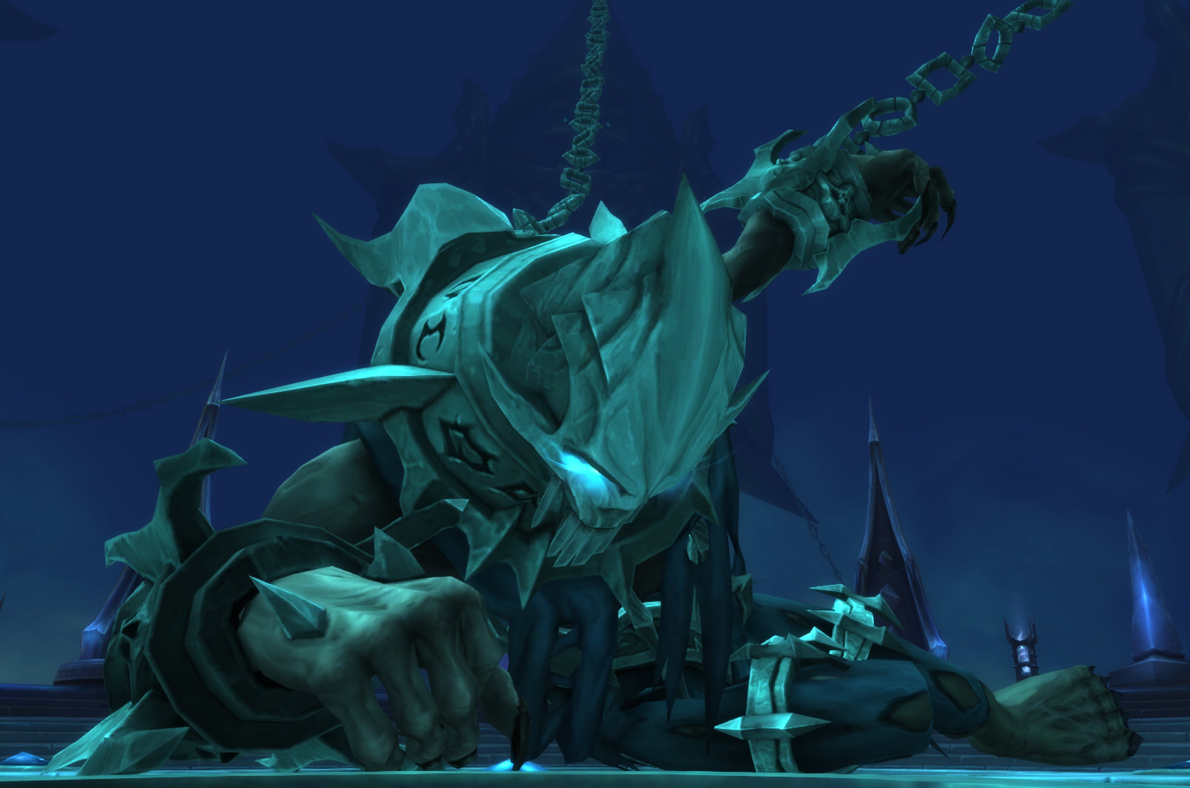 The Runecarver, a mysterious smith from World of Warcraft