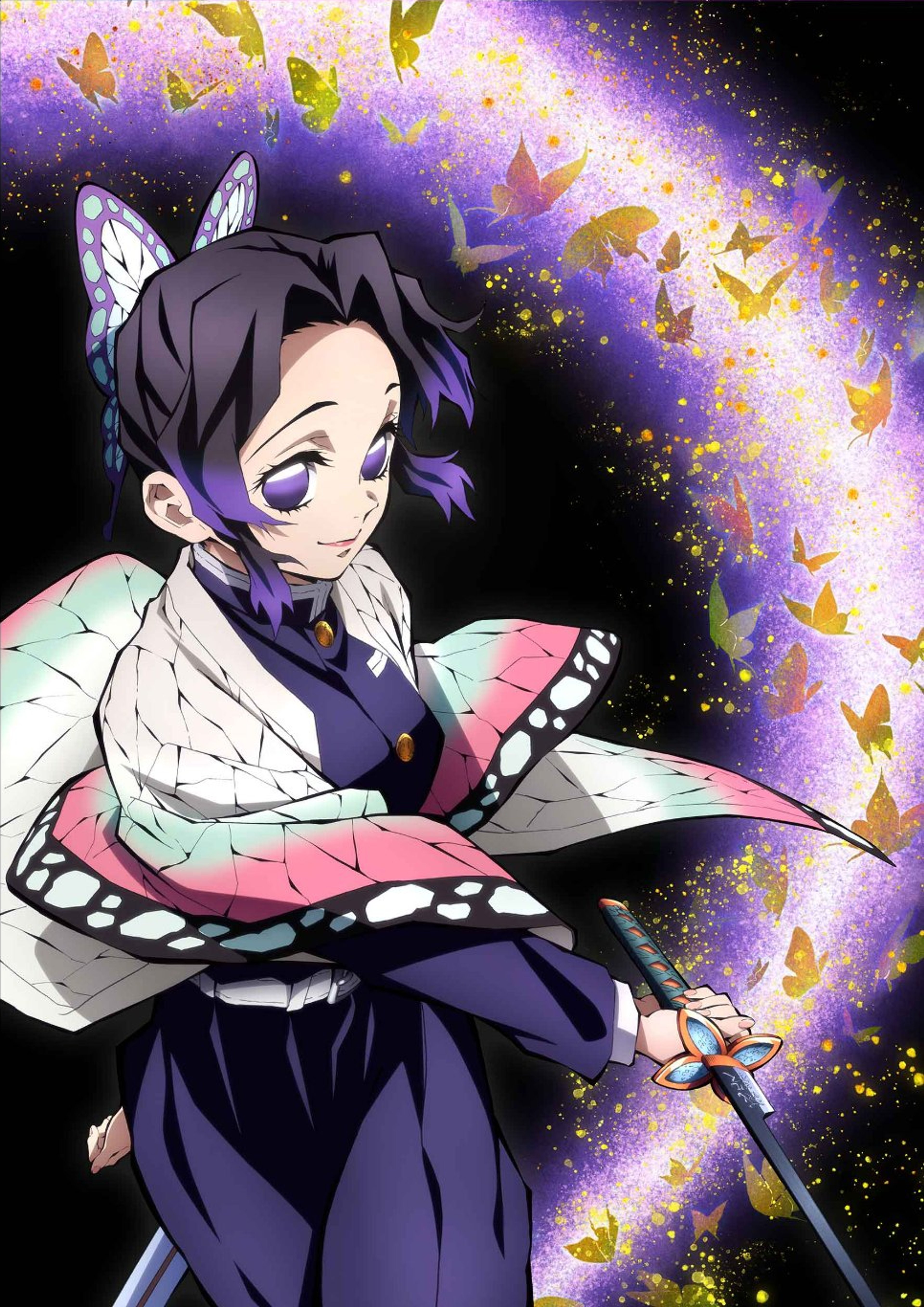 Shinobu Kocho, Demon Slayer Insect Hashira with butterfly haori