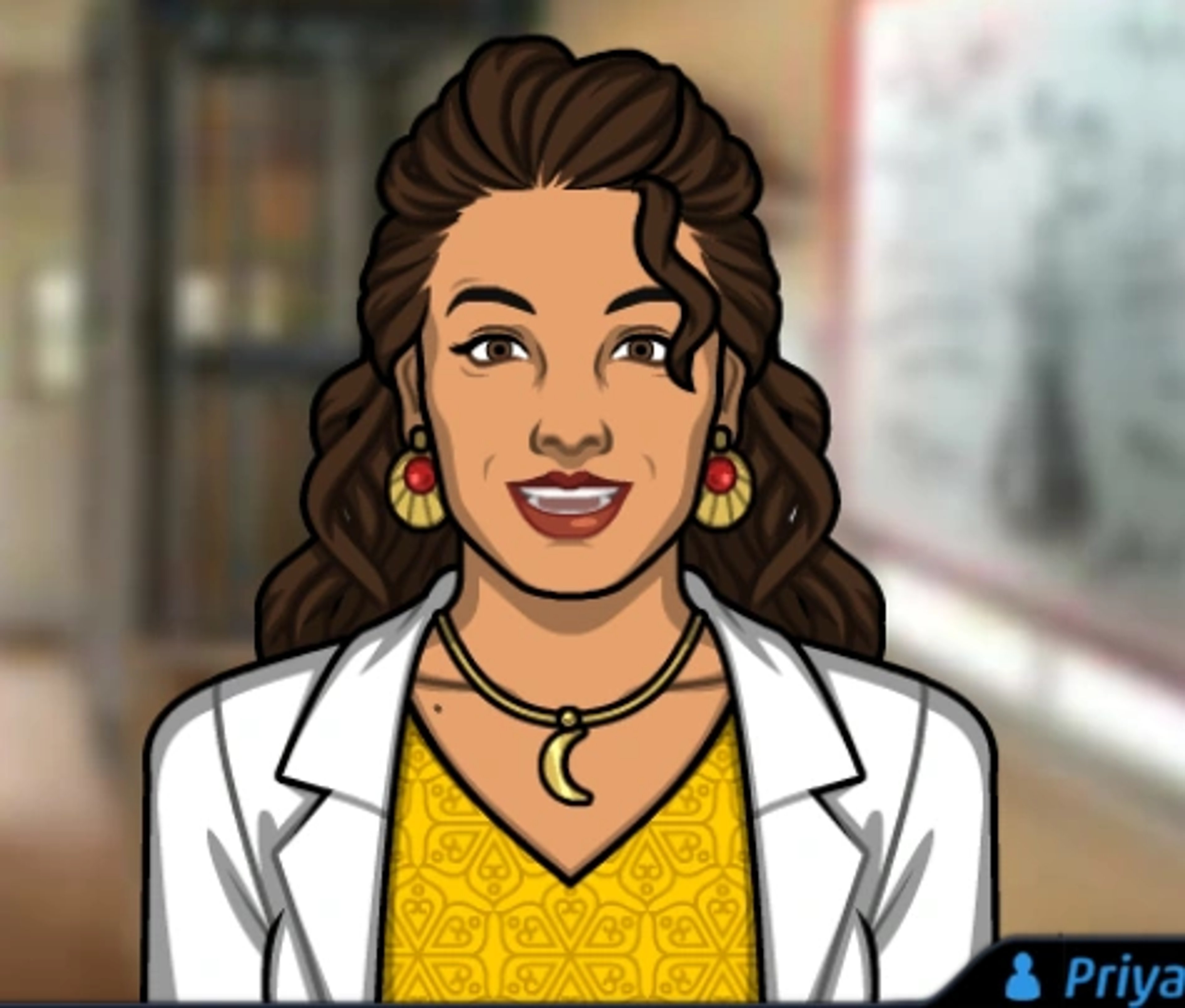 Priya was born in India but immigrated to the United States where she built a successful career as a pharmacist at a prominent pharmaceutical company.,One night while walking home late, Priya was attacked by a werewolf, which would forever change the course of her life.,She was rescued by Ben Shepherd, who explained the supernatural world to her, though she didn't believe him until she transformed during the next full moon.,After coming to terms with her new reality as a werewolf, Priya was recruited by Chief Jacob Arrow to join the Supernatural Hunters as their chemist.,She gave up her prestigious career in pharmaceuticals to help the team fight supernatural threats, using her chemistry expertise to develop countermeasures.,Priya eventually fell in love with fellow werewolf Zander Stark, forming a deep bond over their shared experiences with lycanthropy.,She once infiltrated a werewolf pack led by Annette Strong to gather intelligence about a potential alliance between werewolves and demons.