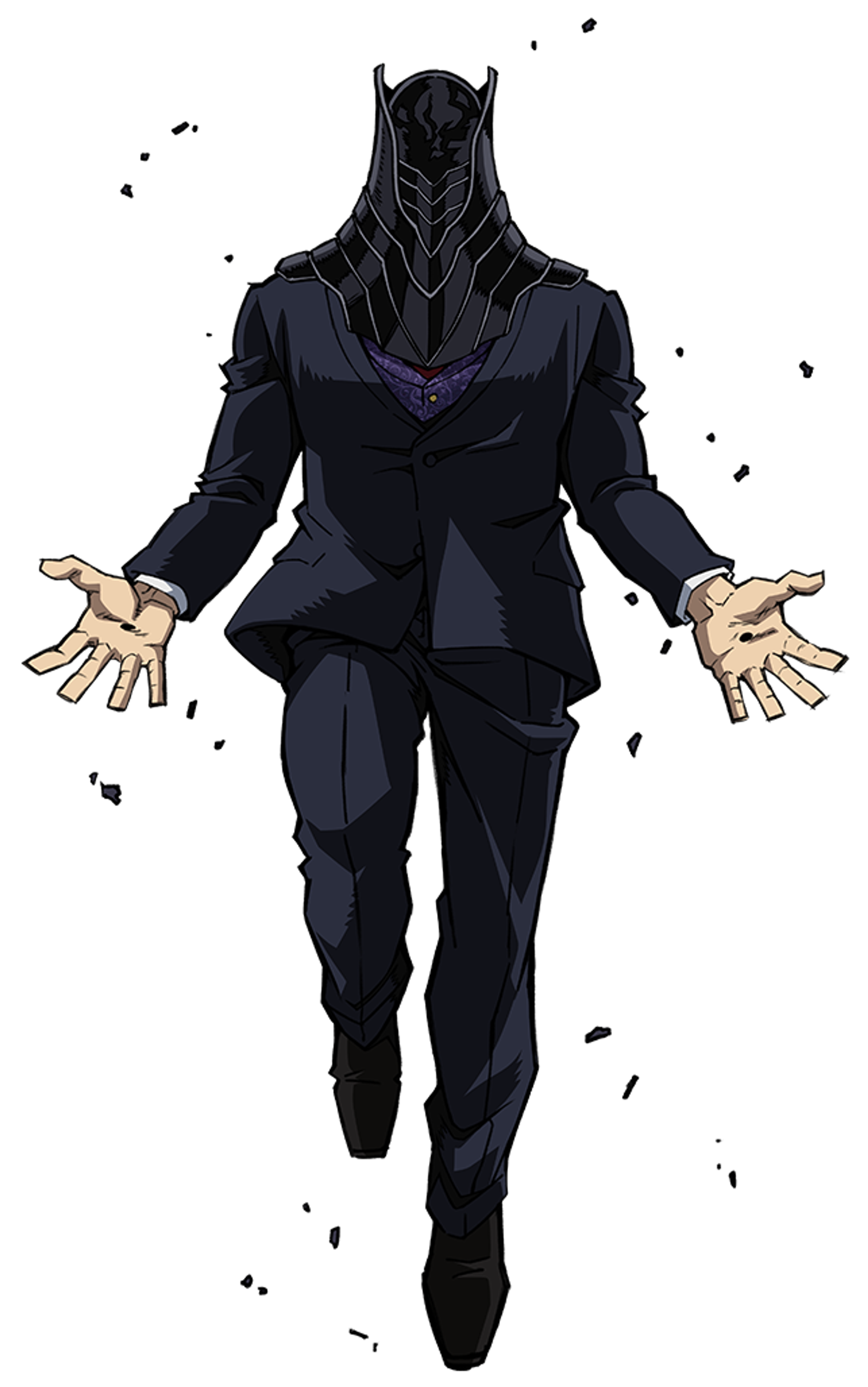 A tall, imposing villain-like character from the My Hero Academia series
