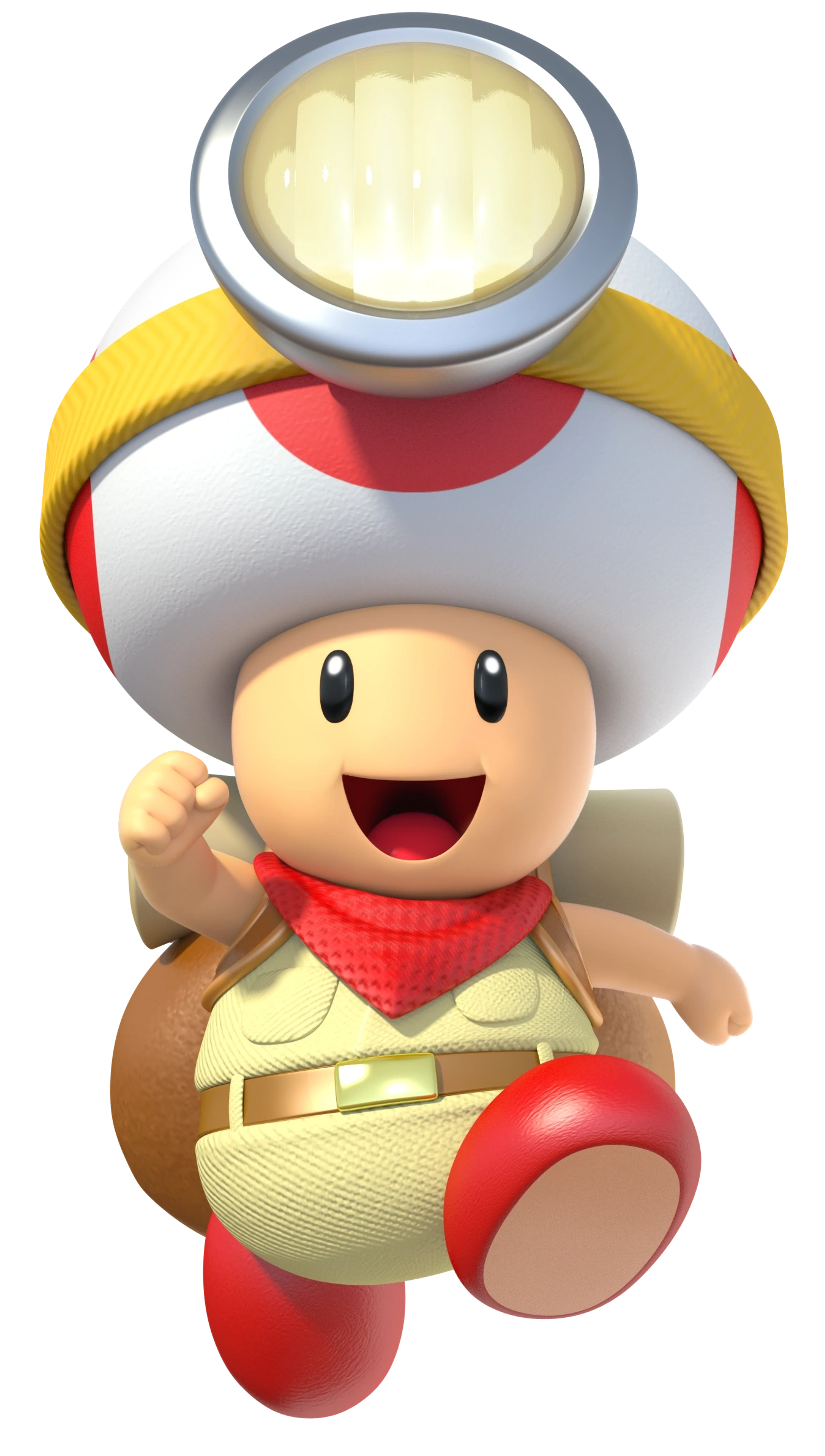 Captain Toad character from Super Mario universe