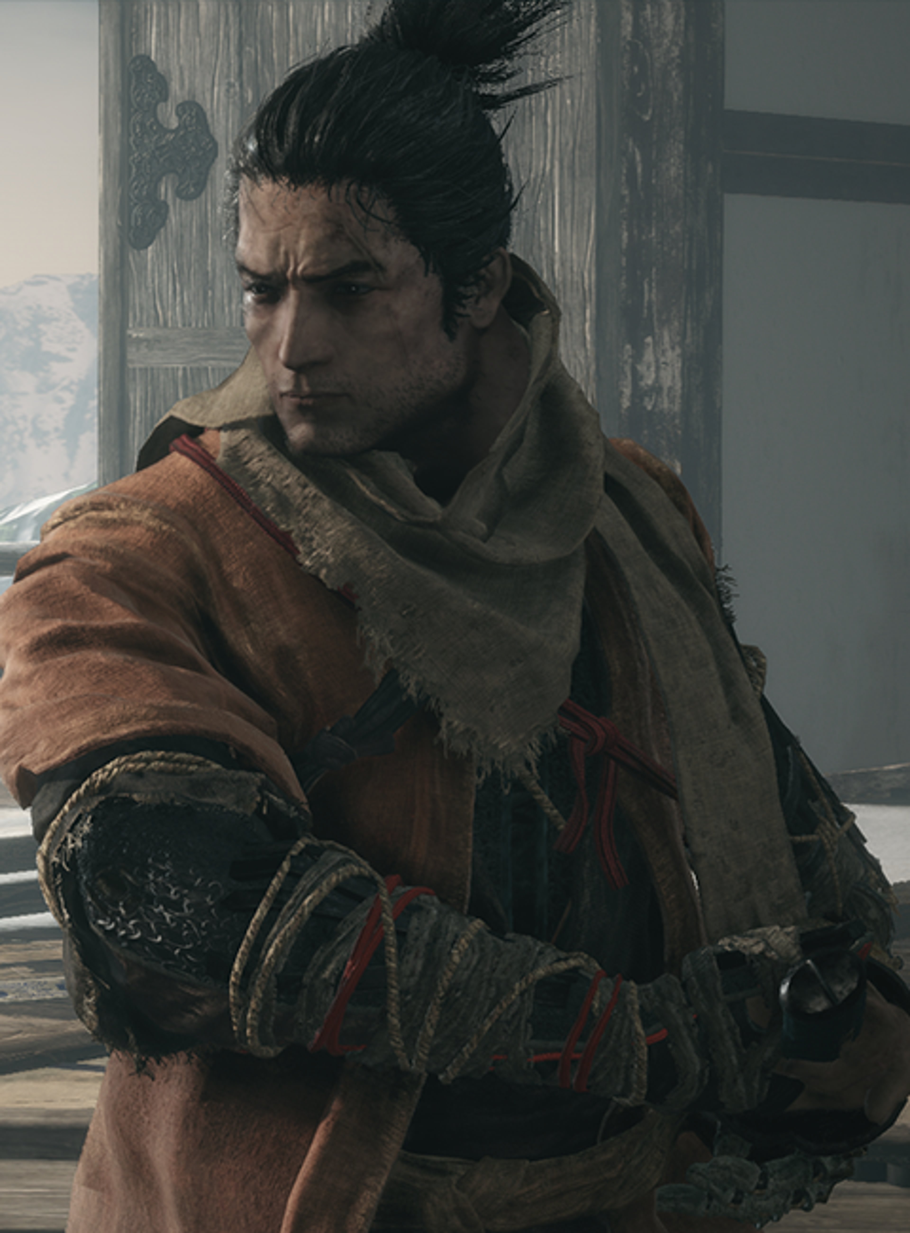 Sekiro was found orphaned on a battlefield by Owl, who took him in as a foster son and trained him in the ways of the shinobi.,He was appointed as the personal protector of the Divine Heir Kuro, a duty he took with utmost seriousness.,During an attack on Hirata Estate, Sekiro was forced to kill his former mentor Lady Butterfly to protect Kuro.,He was nearly killed, but granted immortality by Kuro to continue his duty as a protector.,After losing his arm to Genichiro Ashina, Sekiro was branded a traitor and lost his will to live for a time.