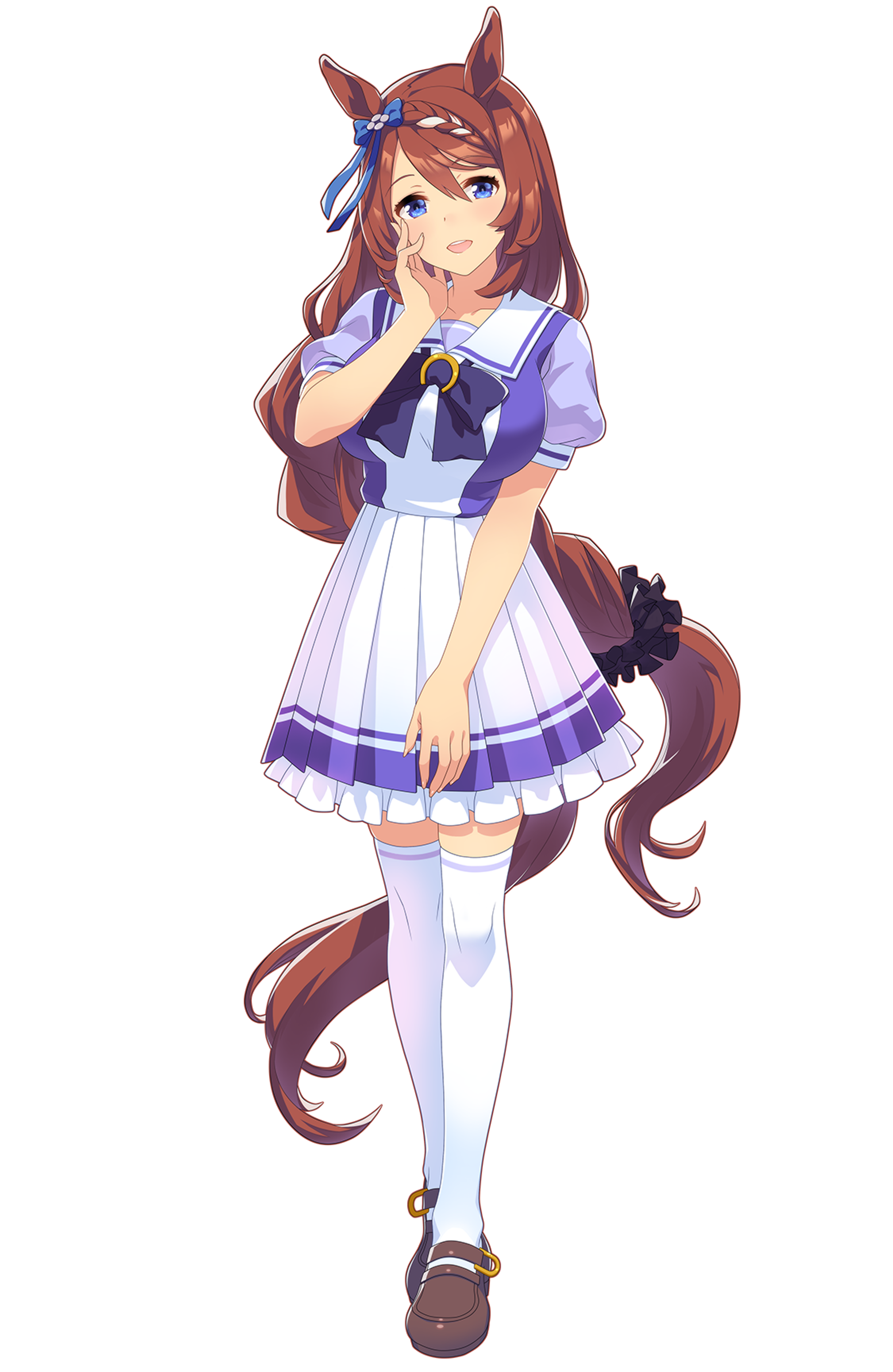 Umamusume horse-girl racer