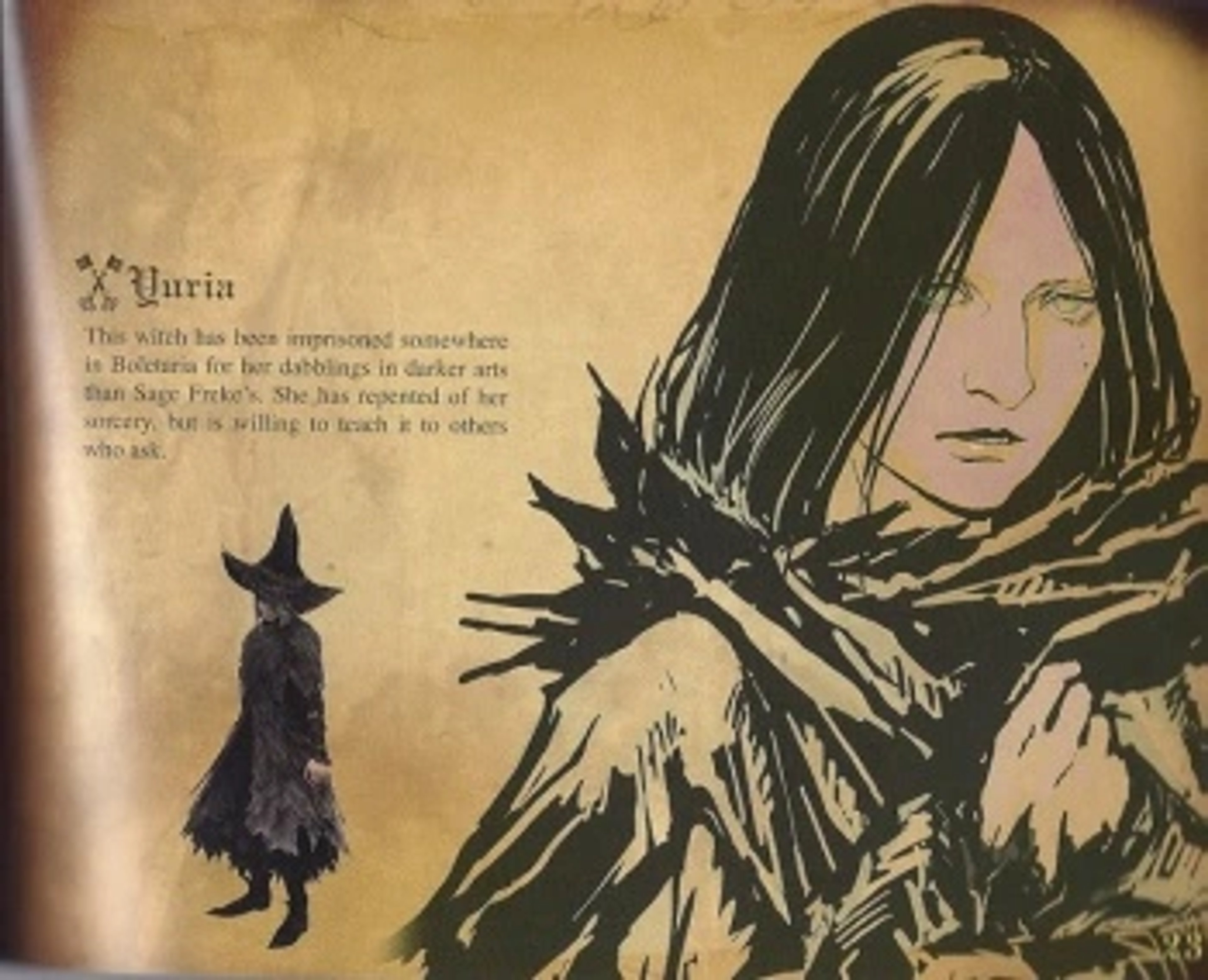A picture of Yuria the Witch