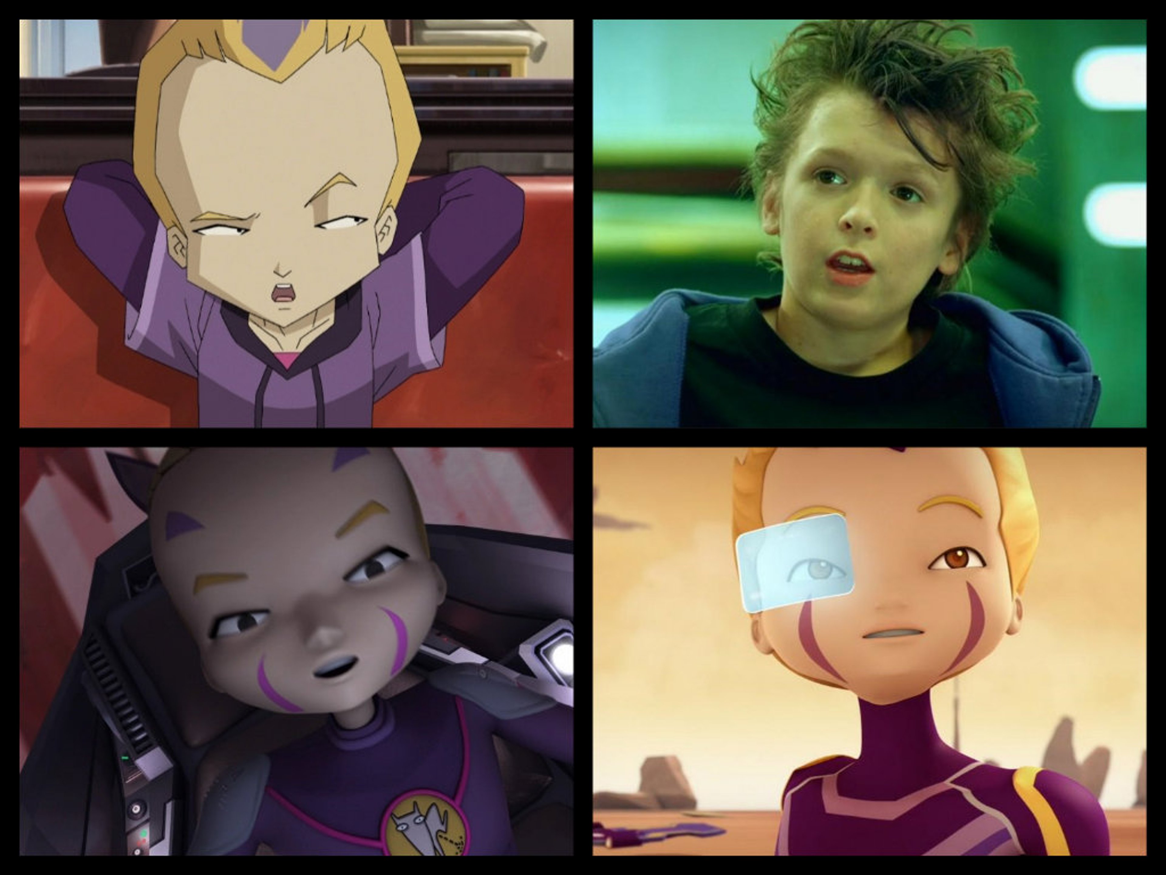 Characters from the animated series Code Lyoko