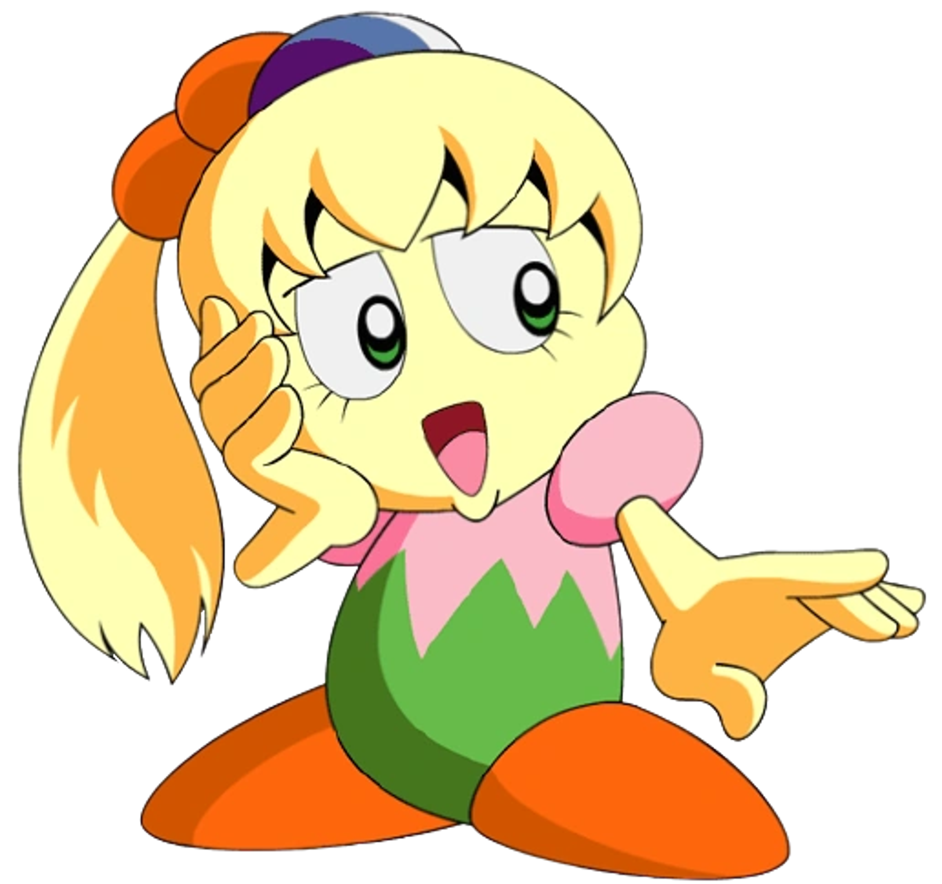 Anime-style female character from Kirby anime