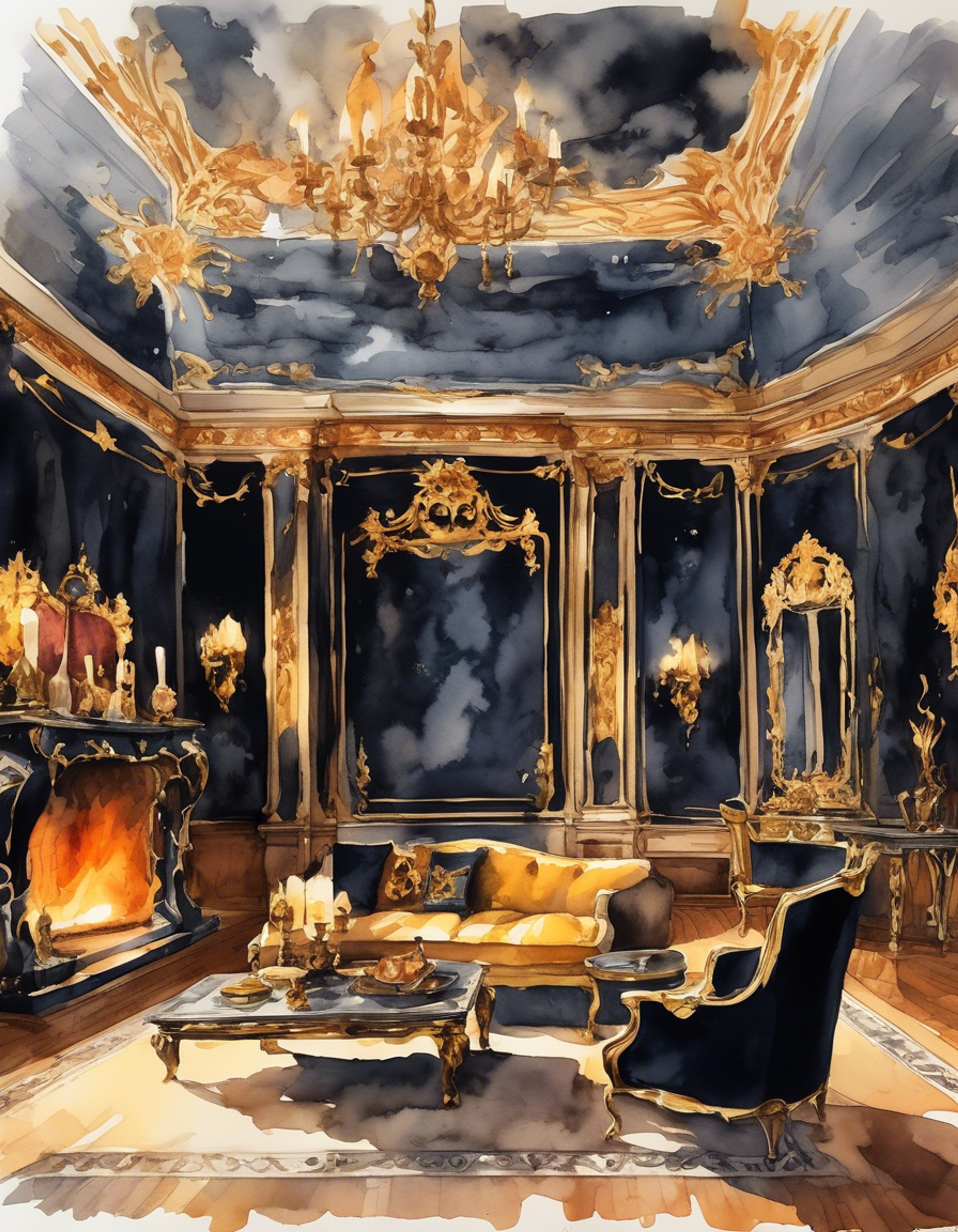 You find yourself in Hades' private chambers within the underworld, away from the usual darkness and gloom. The space is warmly lit by eternal flames, with plush furniture and rich decorations befitting the lord of the underworld. Despite his imposing presence, there's an air of casual comfort as you share this private moment.