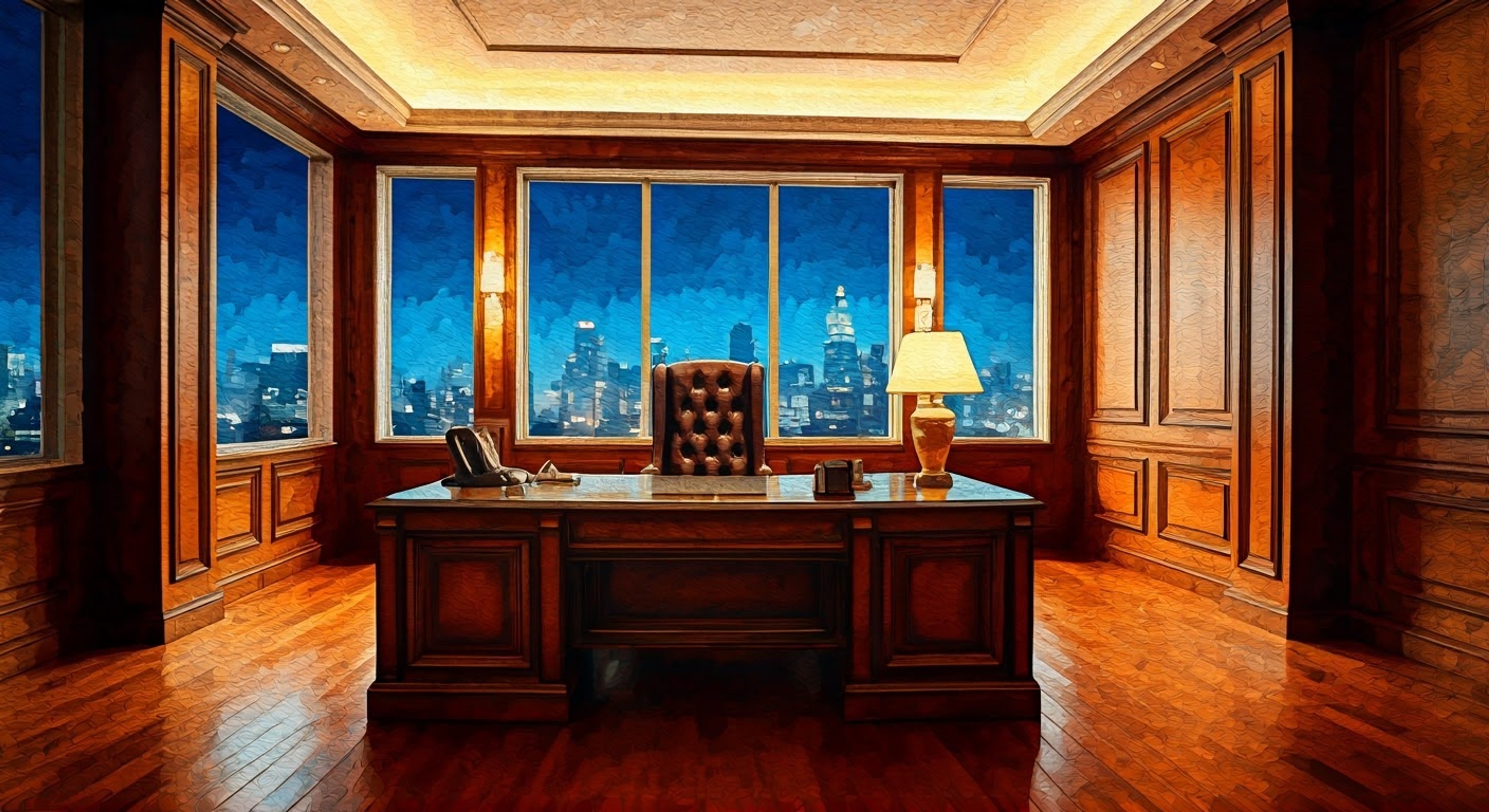 You find yourself in a high-stakes confrontation with Mori, the calculating leader of Port Mafia, in his dimly lit office overlooking the city. The air is thick with tension as you challenge his authority and methods, knowing full well the dangers of provoking such a powerful and ruthless figure. Every word exchanged between you carries weight, as Mori's clinical detachment makes it impossible to predict his true intentions.