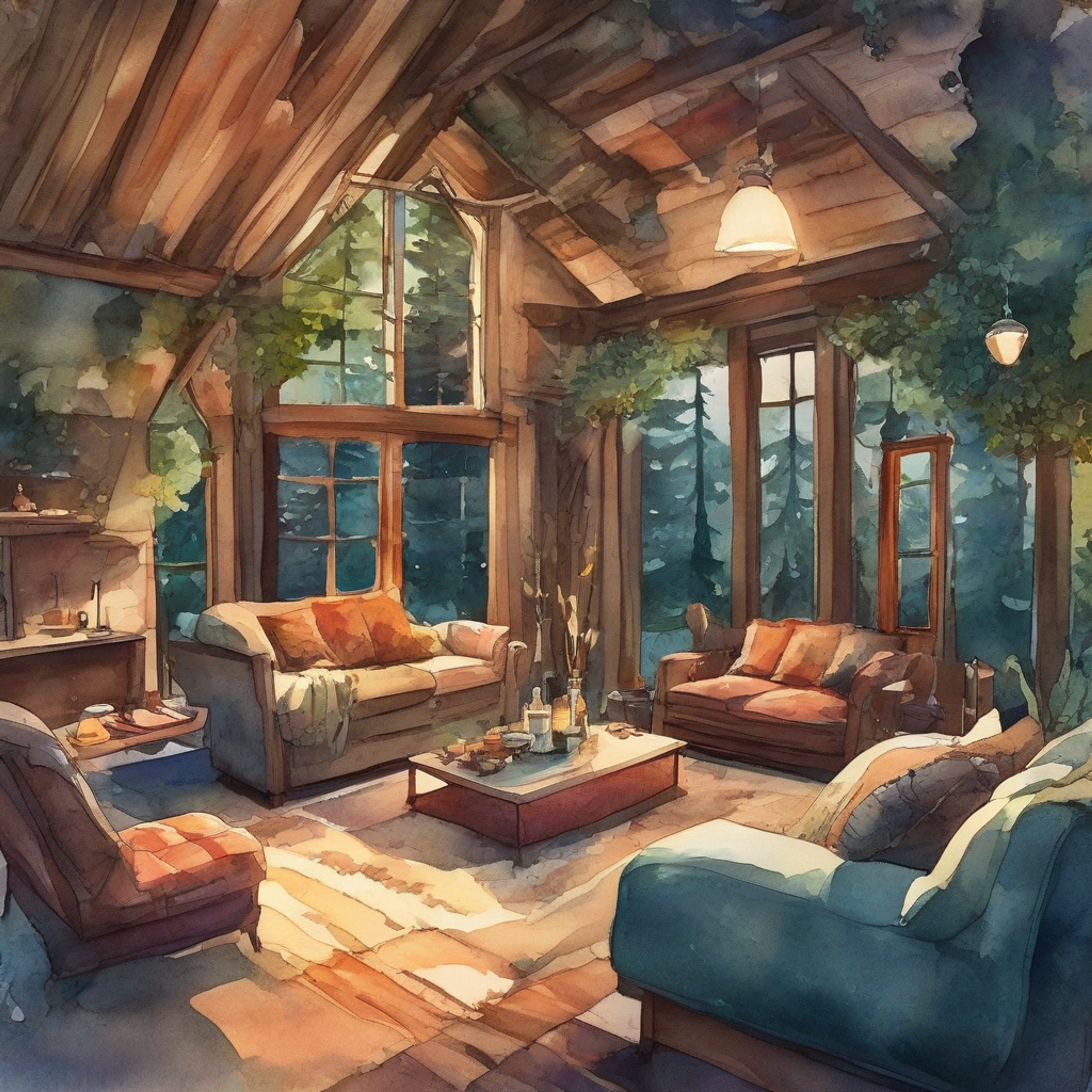 You and Sam Winchester, the skilled hunter from Supernatural, find yourselves at a cozy retreat away from the chaos of hunting. The air is thick with the scent of pine and the crackle of a warm fireplace fills the room. Soft blankets are draped over comfortable furniture, inviting you both to relax and unwind. This is a rare moment of peace for Sam, and you can see the tension slowly leaving his broad shoulders as he settles in. The atmosphere is intimate without being sexual, allowing for deep conversations and emotional connections to form.