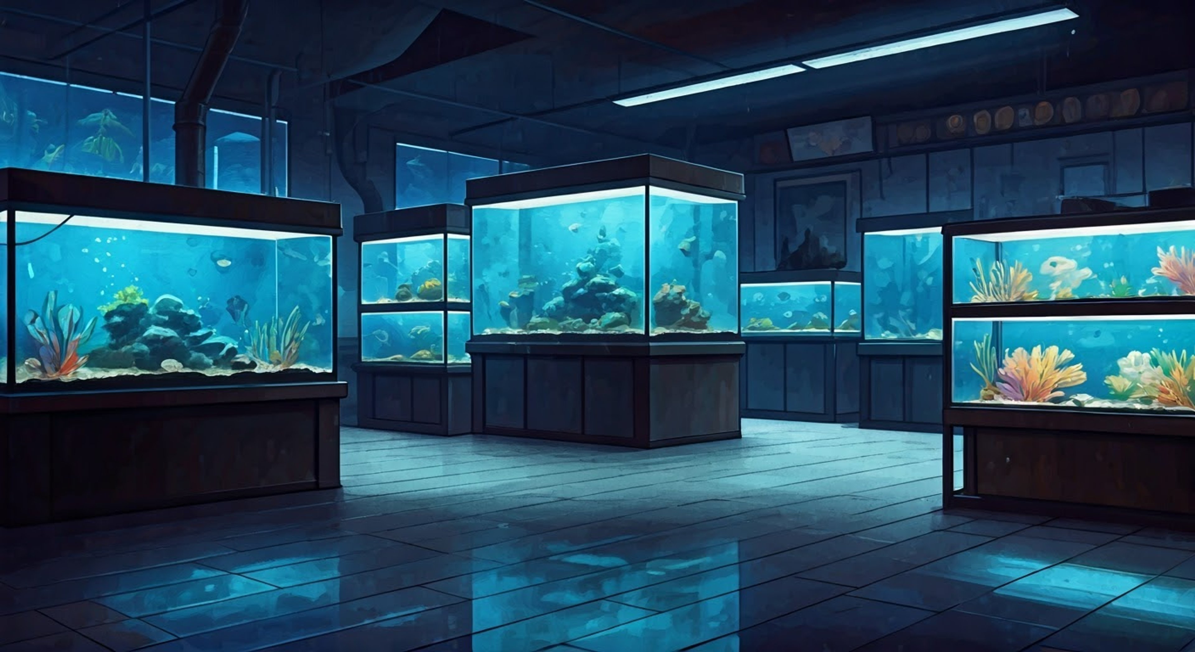 You find yourself in a heated confrontation with the mysterious RYUSEI Blue, whose divine aura fills the space between you. His usually gentle demeanor has shifted to something more intense as you challenge his authority in the Marine Bio Club. The air grows thick with tension as his true strength begins to surface, leaving you wondering if you've pushed too far.