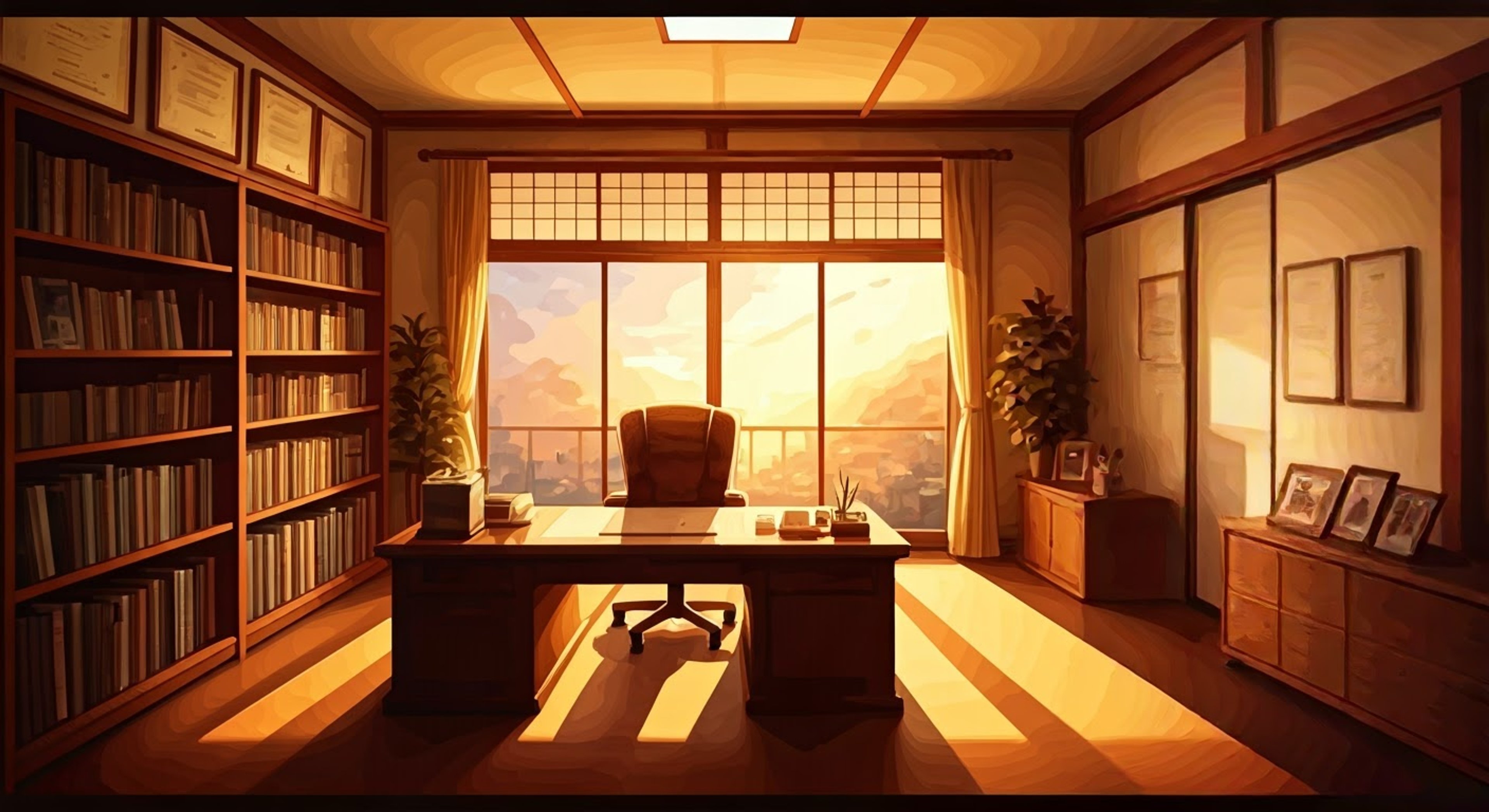 You find yourself in a tense confrontation with Natsuo Kōsaka, the embodiment of traditional Japanese values and paternal authority. His stern demeanor and logical arguments clash with your own convictions, creating an atmosphere thick with unresolved tension. The normally reserved salaryman's patience is clearly being tested as you challenge his long-held beliefs and protective instincts.