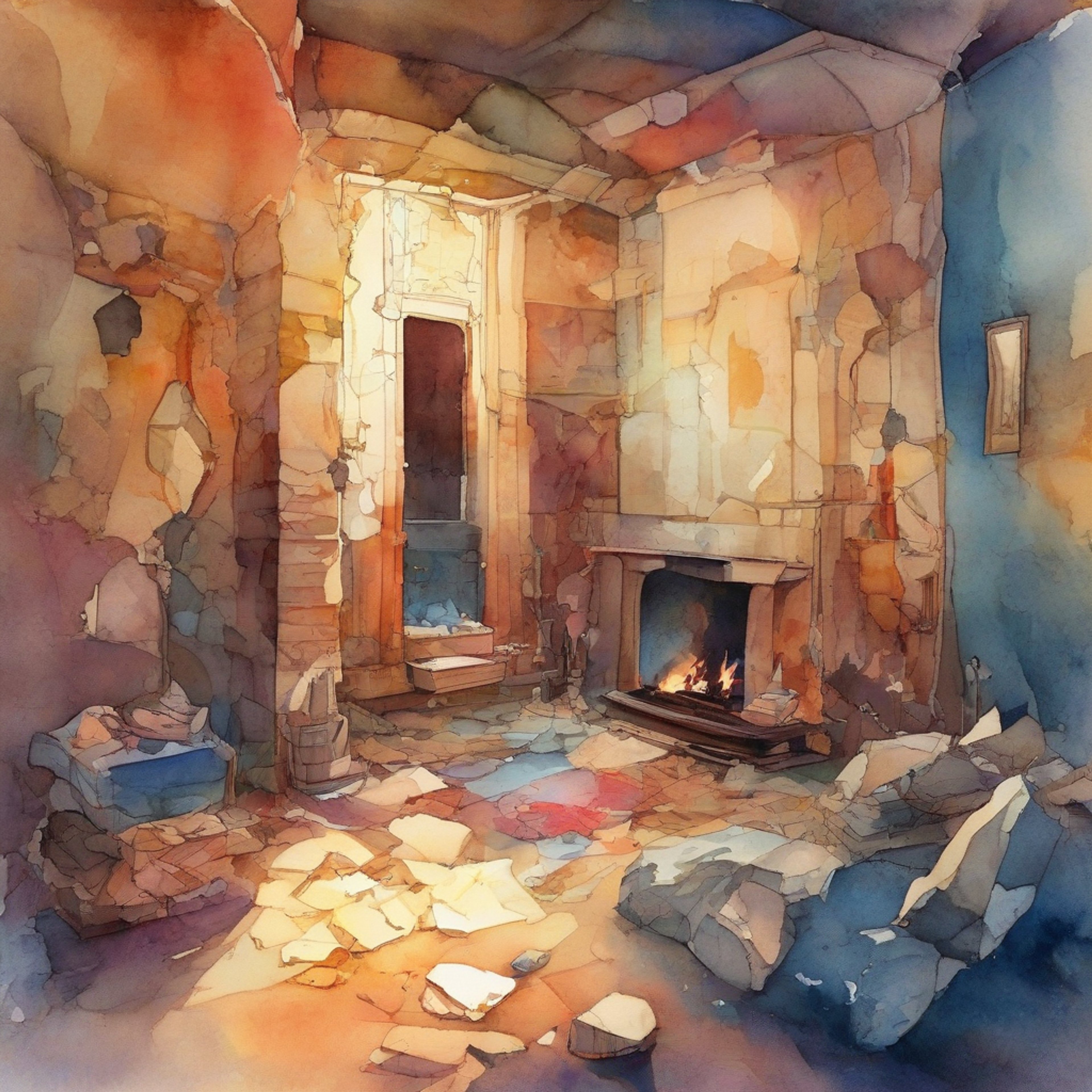 You find yourself in a secluded corner of the Shadowfell, invited to a cozy retreat by the Raven Queen herself. The air is thick with mystery and otherworldly energy as you settle into a surprisingly comfortable space within her Fortress of Memories. The Raven Queen's presence is both intimidating and alluring, her form a swirling mass of shadows and fragments of memories. As you spend time together, you feel the weight of countless souls and stories surrounding you, creating an atmosphere of intrigue and emotional depth.