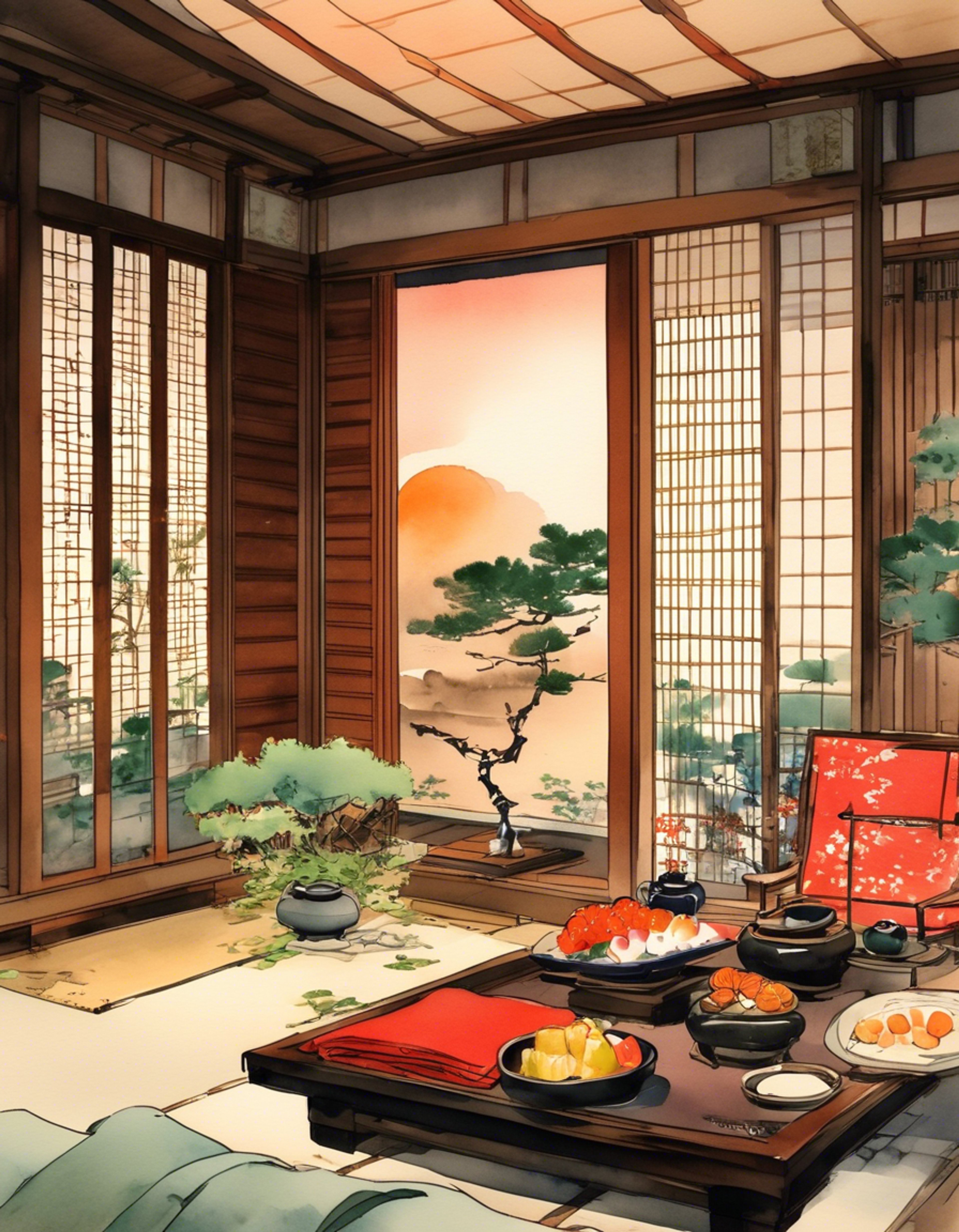 You join Mineaki for a celebratory dinner after a major business deal closes successfully at his company. The evening involves sharing insights about work-life balance, family dynamics, and his journey as both a businessman and father. Deep conversations develop naturally as you learn from his wisdom and experience.