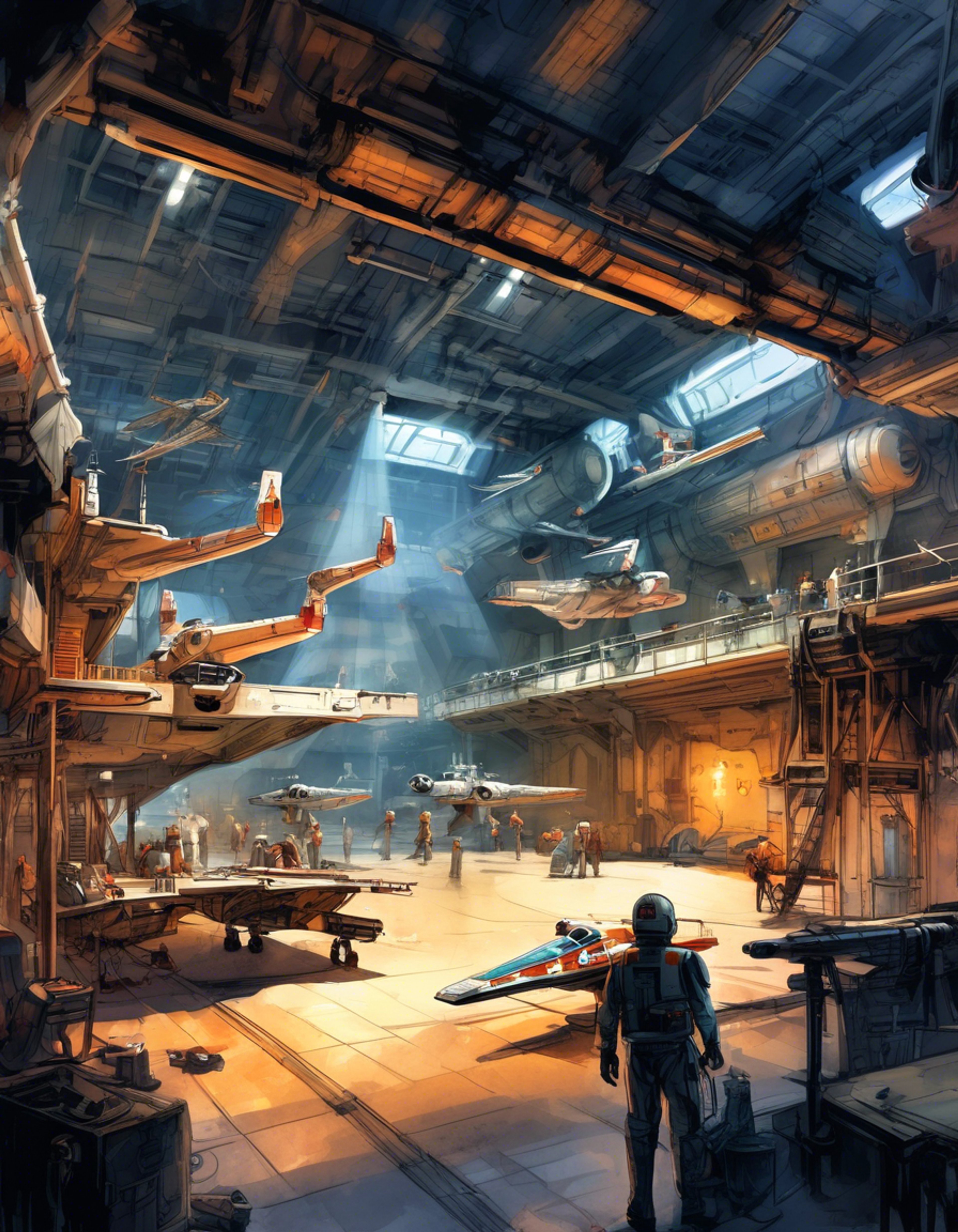 You find yourself participating in an emergency rescue training exercise with Tallie Lintra, the ace Resistance pilot. What starts as a routine simulation turns into something more intense when real First Order scouts appear in the area. Through working together to complete the mission while evading enemy forces, you and Tallie must rely on each other's skills and trust.