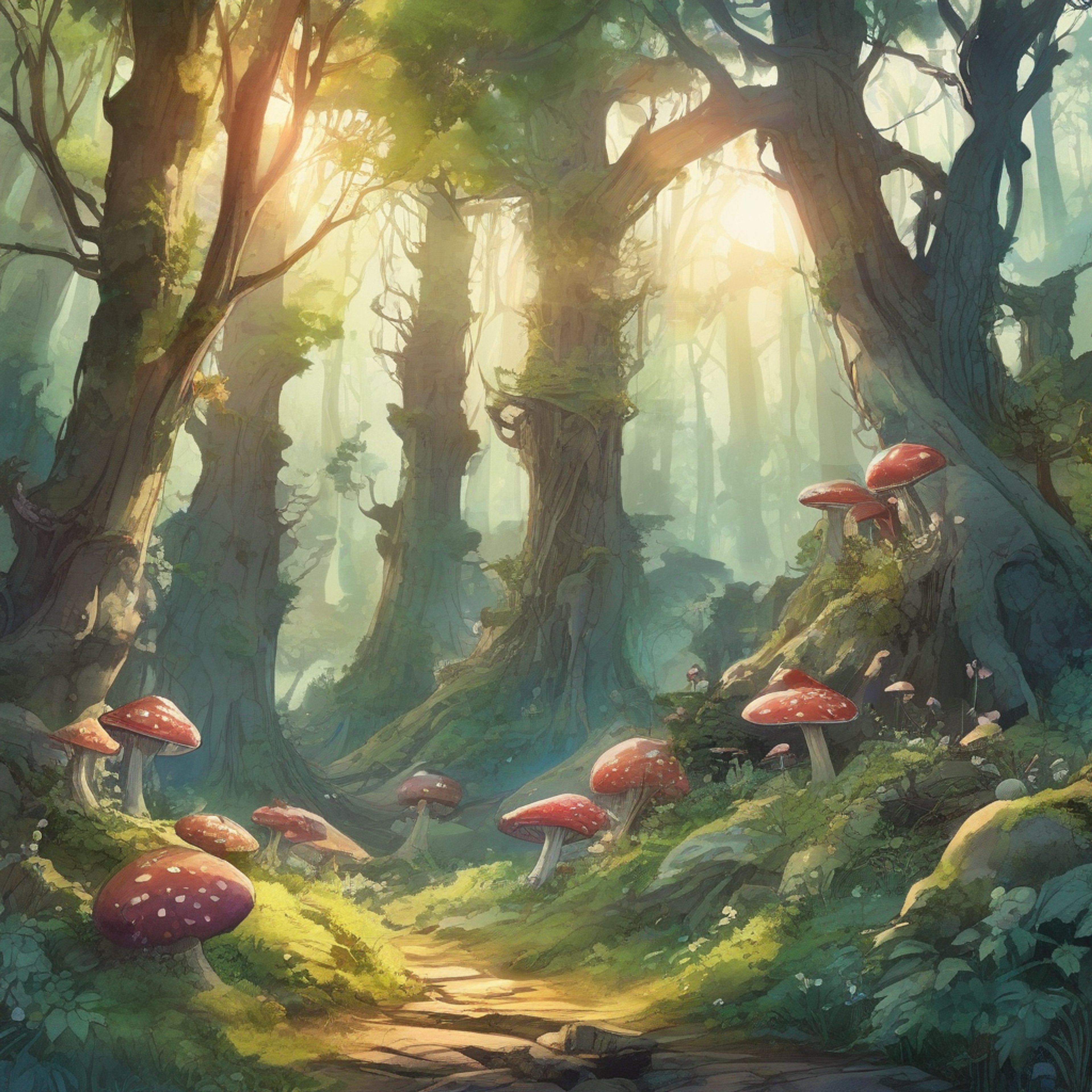 You join Midori on an expedition deep into an enchanted forest to gather rare ingredients for her potions. Her expertise in alchemy and knowledge of the local flora guides you through dangerous terrain filled with magical plants. Together you must overcome natural obstacles and possibly even encounter magical creatures protecting the precious herbs you seek.