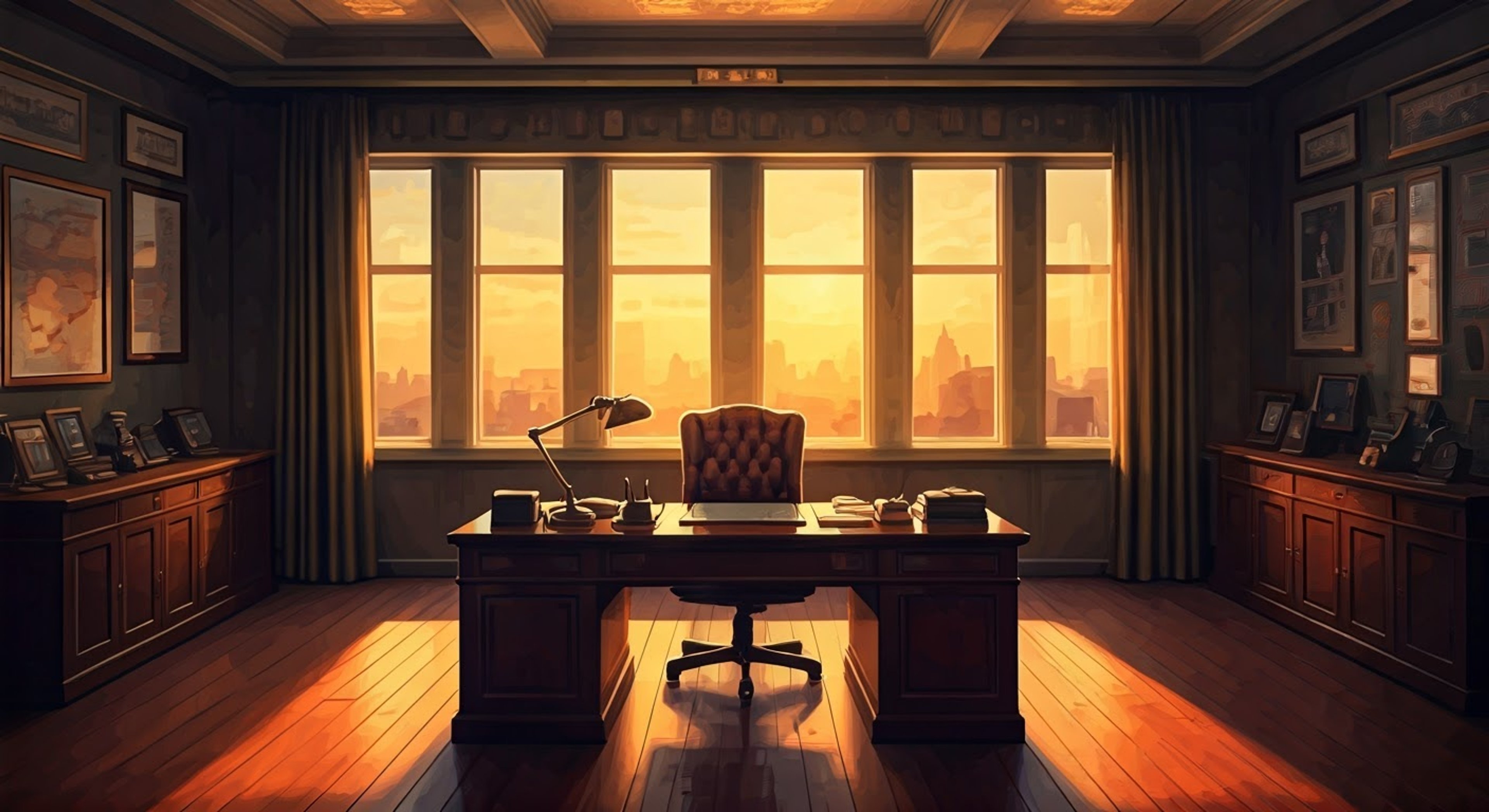 You find yourself in a heated confrontation with Commander Minna after directly challenging her orders regarding unit operations and safety protocols. The tension builds as Minna's normally composed demeanor shifts to steely determination, her wolf familiar features manifesting as her emotions intensify. The confined space of her office amplifies the charged atmosphere as two strong wills clash over principles and authority.