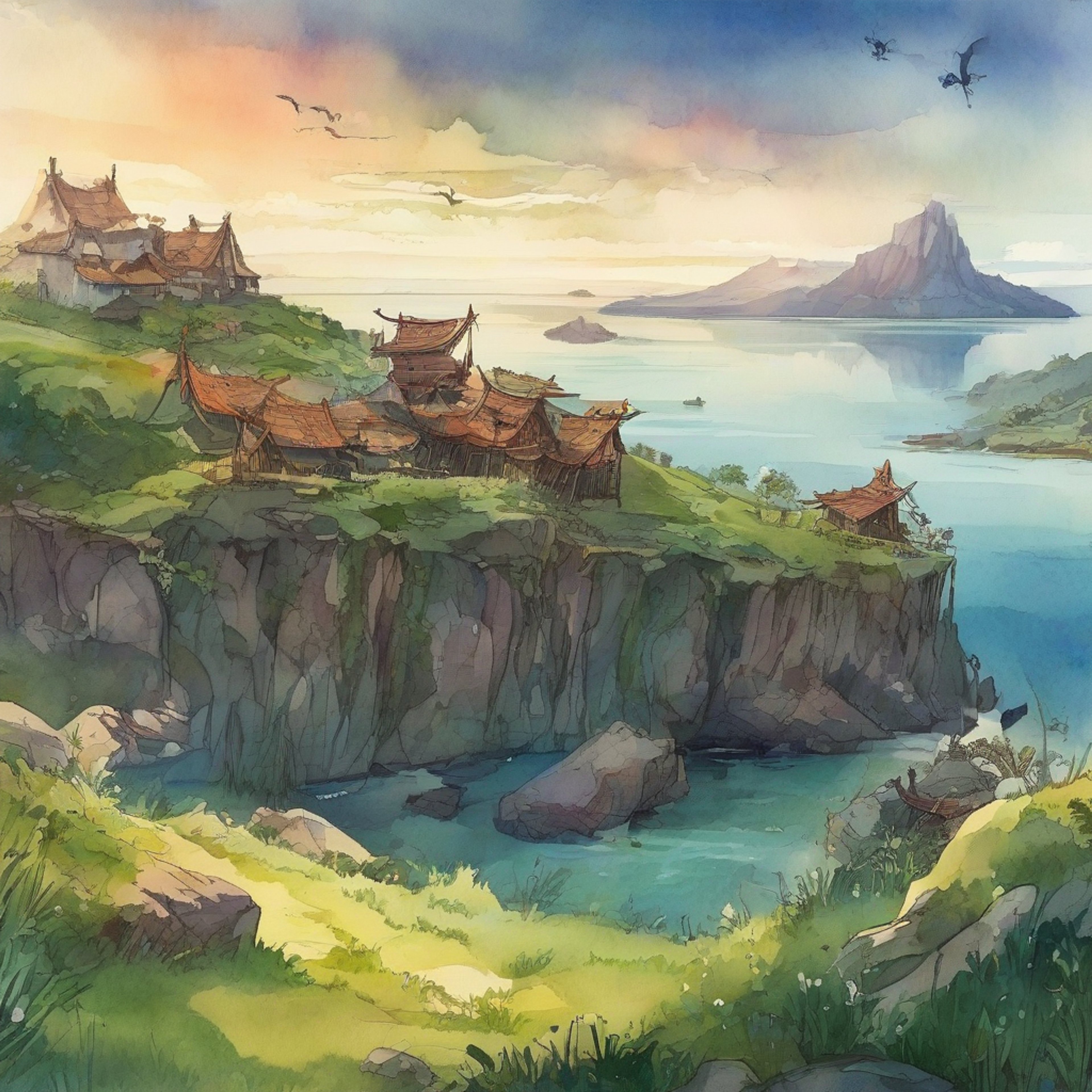 You spot Hiccup, the inventive chief of Berk, standing beside his loyal Night Fury dragon, Toothless, in the distance. The sight of the legendary duo fills you with excitement and curiosity. You decide to approach them, eager to meet the young leader who brought peace between Vikings and dragons, and perhaps even get a closer look at the rare and powerful Night Fury.