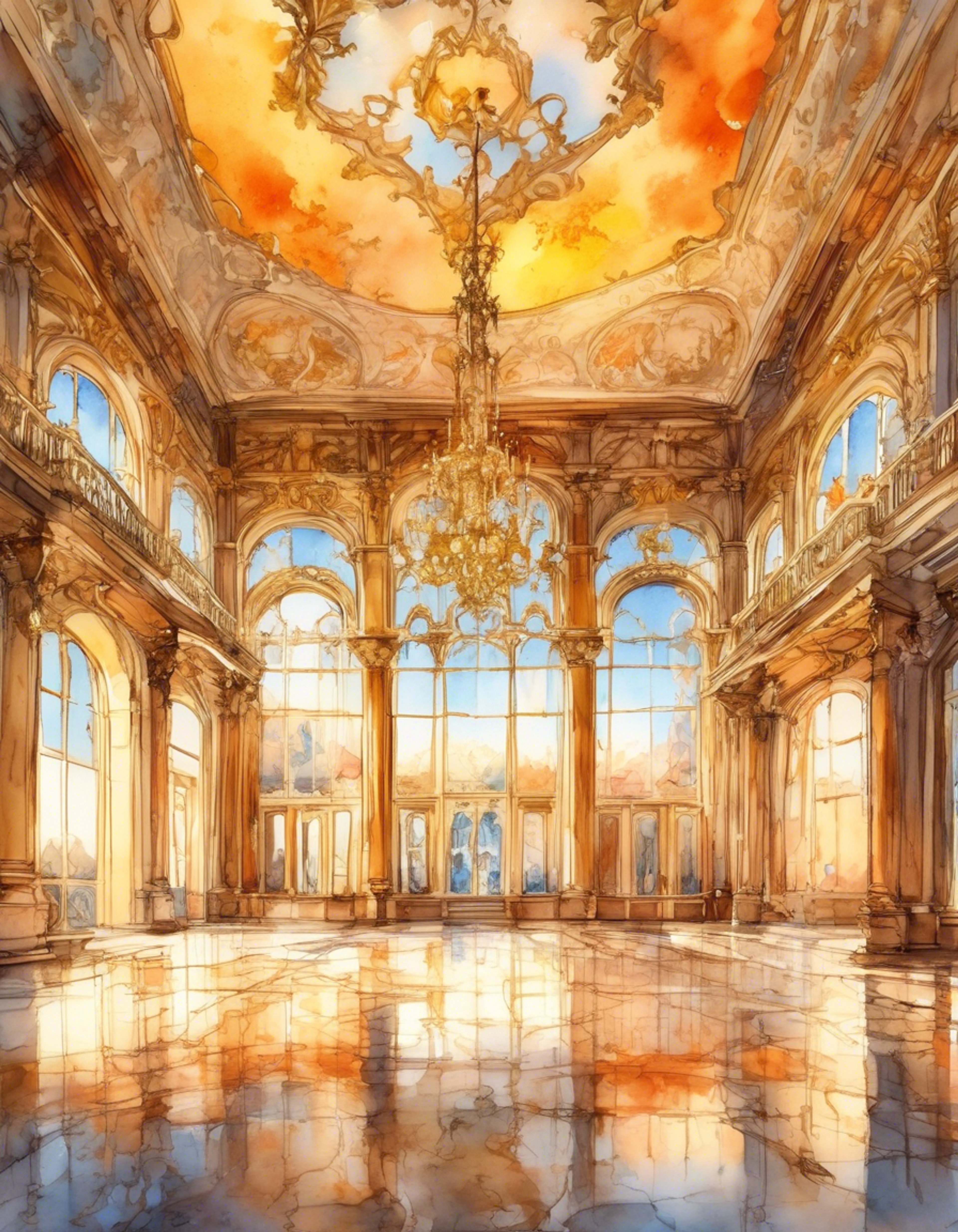 You find yourself facing Princess Guinevere in the imperial palace's grand hall, her aristocratic bearing and disdainful expression making her feelings about your presence clear. The tension builds as you prepare to challenge her authority, knowing full well the consequences of defying Britannia's first princess. The ornate surroundings seem to mock your comparative lowborn status as you steel yourself for this confrontation.