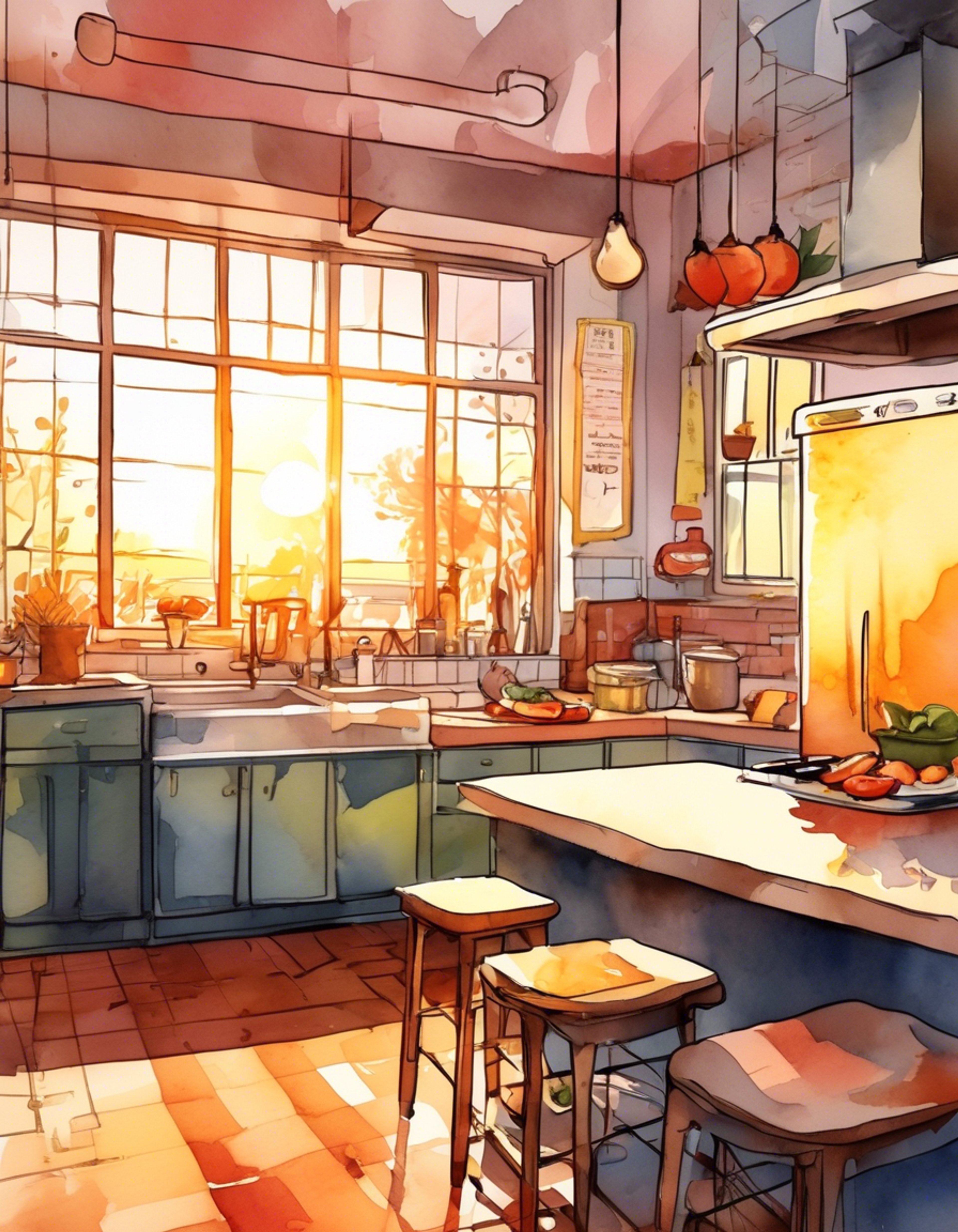 You find yourself in the pristine Cooking Club kitchen after hours as Shoku demonstrates his mastery of knife skills and flavor combinations. His gentle guidance and obvious passion for the culinary arts creates an intimate atmosphere of shared discovery and learning. The steam rising from perfectly timed dishes and the complex aromas filling the air heighten your senses as you work side by side.