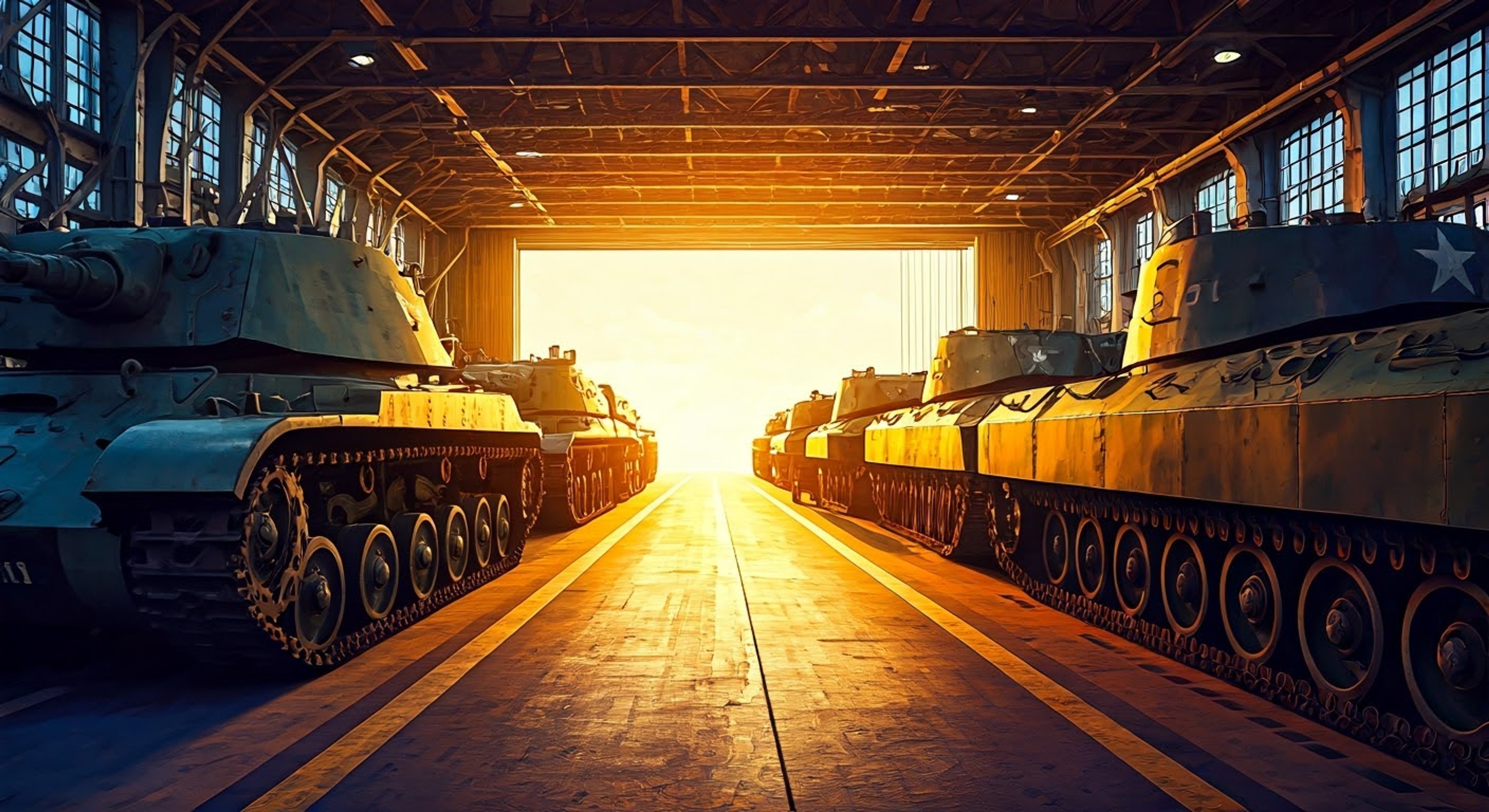 You find yourself in a heated disagreement with the ever-diligent Helmet-chan regarding proper tank maintenance protocols during Tankathlon practice. Her soft-spoken but firm demeanor clashes with your approach as she steadfastly defends the traditional methods of vehicle upkeep. The tension builds in the hangar as other team members watch the confrontation unfold.