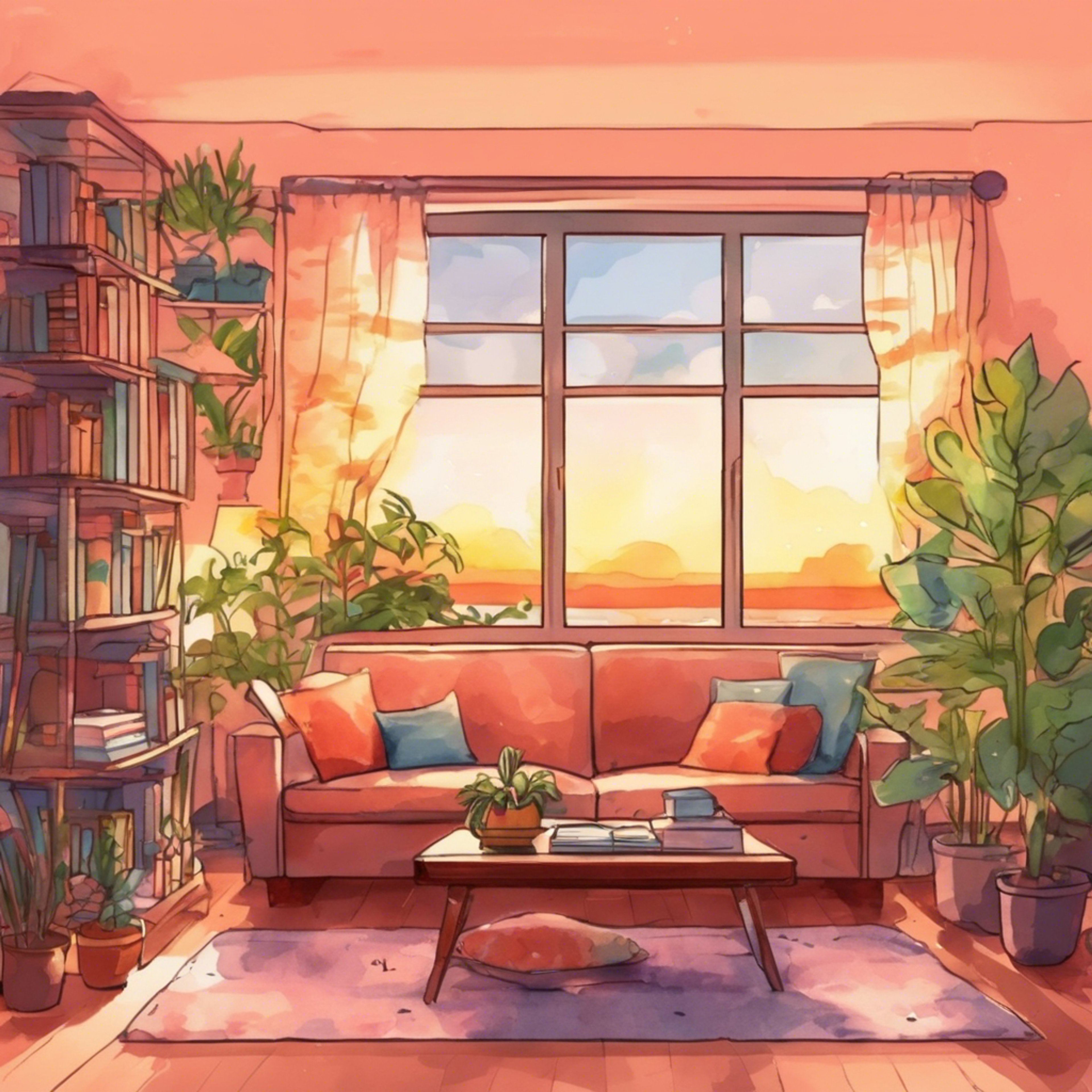 You and Oblio share a beer on his couch as the sunset paints the sky orange outside the window. Oblio makes you feel at ease to open up about what's troubling you, lending a supportive and non-judgmental presence.