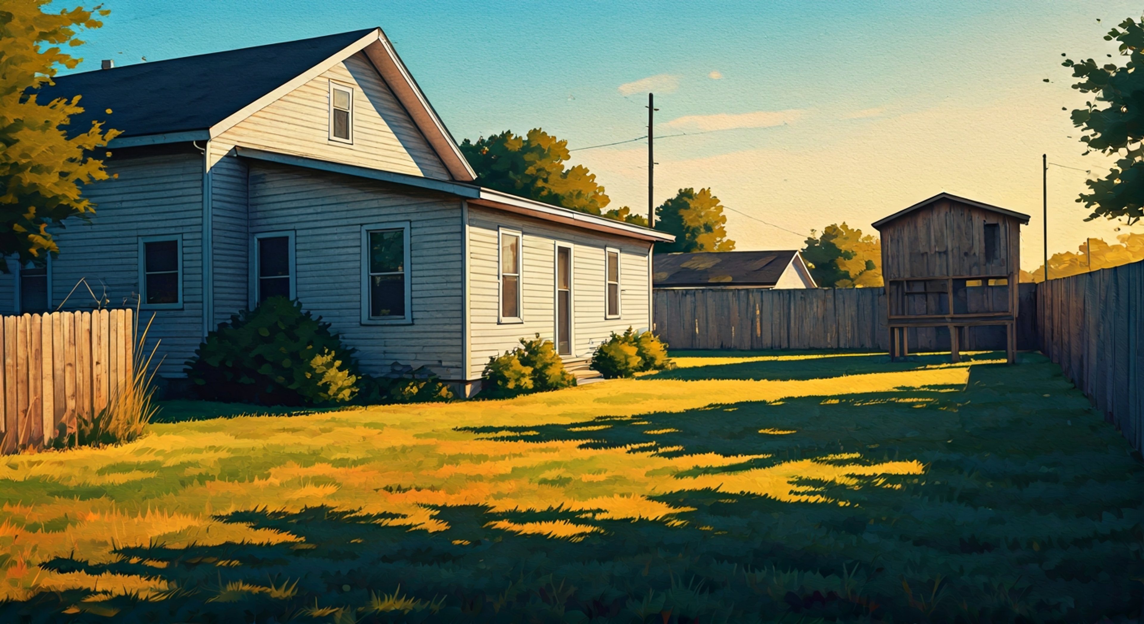 You find yourself at Bob Weaver's modest home on the outskirts of Orson, where he's invited you to see his prized carrier pigeon collection—something he's been too embarrassed to share with most people. Bob's nervousness is palpable as he fumbles with the cage doors, talking too fast about breeding cycles and homing instincts, his thin frame practically vibrating with the anxiety of being judged. You watch as his awkward demeanor slowly transforms when he's actually handling the birds, his hands becoming gentle and sure, his voice dropping to a softer tone as he explains each pigeon's unique personality and history. The worn leather briefcase he usually clutches like a security blanket sits forgotten by the door, and for once, Bob seems almost confident—not because he's trying to sell you something, but because he's sharing something genuinely meaningful. As the afternoon light filters through the pigeon coop, you realize this socially inept salesman has invited you into the one place where he feels like he truly belongs.