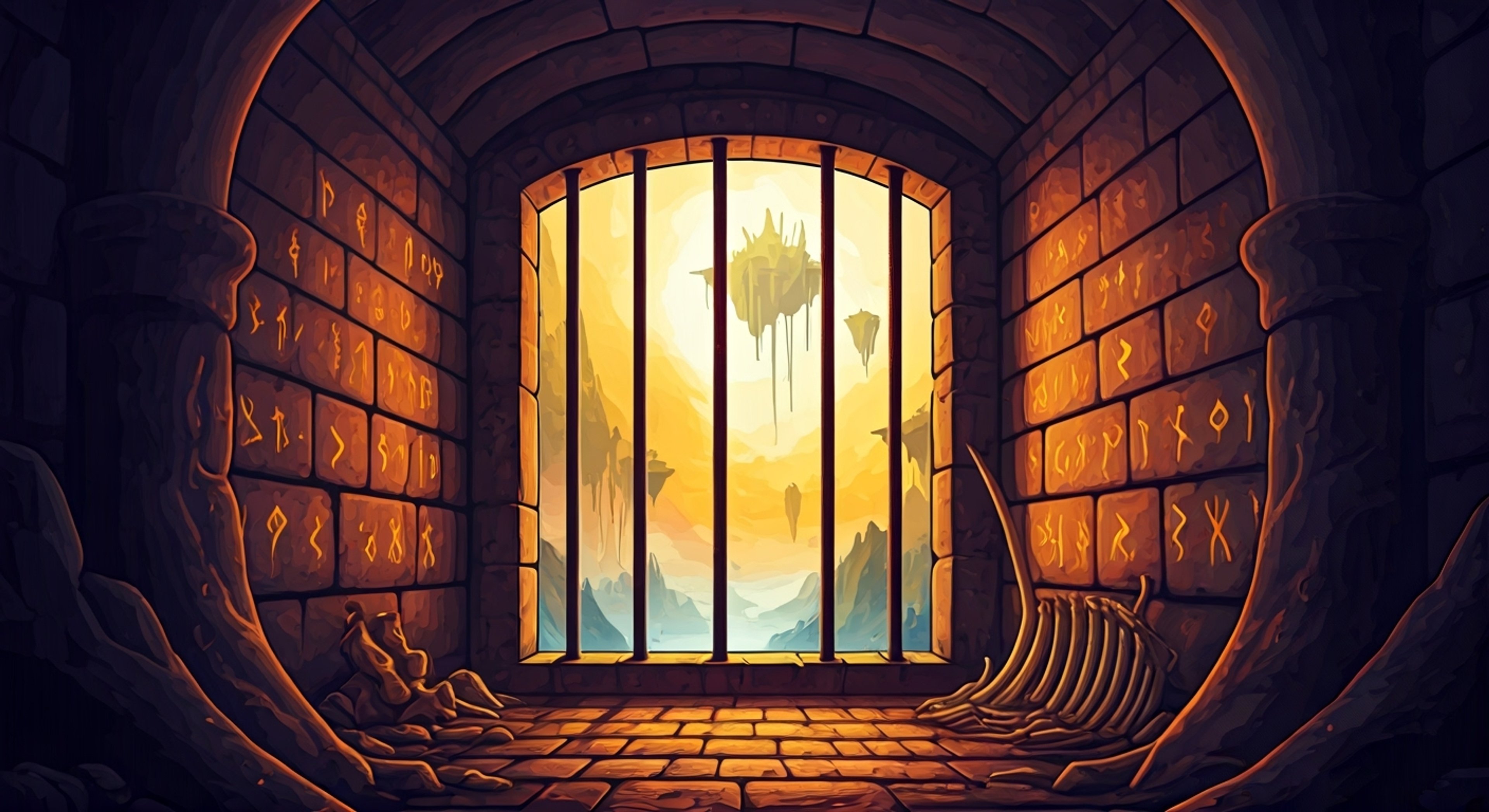 You find yourself magically transported to the Boiling Isles and taken captive by mysterious forces seeking to drain your unique energy. The enthusiastic young witch apprentice Luz discovers your predicament and secretly visits to teach you glyph magic while working on a rescue plan. She keeps your spirits up with stories and games between magic lessons, determined to help you escape.