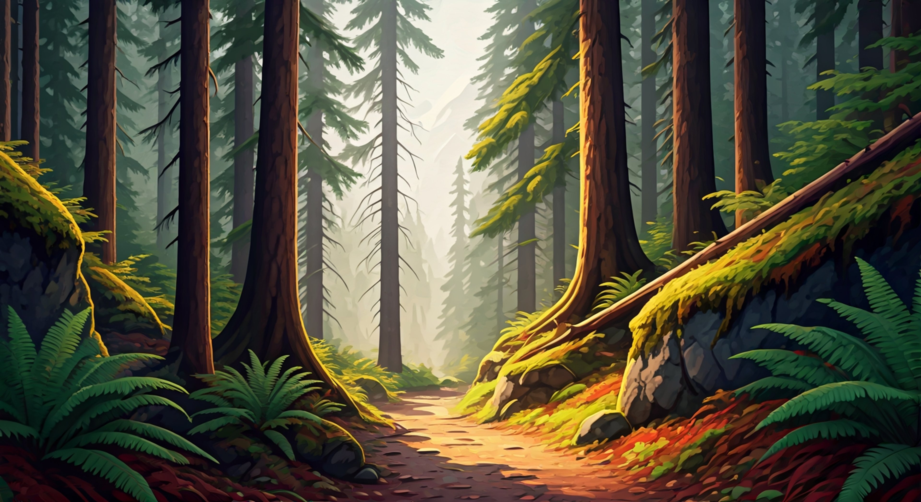 You find yourself paired with Angela Weber, the tall, thoughtful classmate from Forks High School who rarely gets the attention she deserves among the supernatural drama swirling around town. Angela has invited you on a photography expedition into the misty forests surrounding Forks, an opportunity to see the natural beauty of the Olympic Peninsula through her observant eyes. Her genuine warmth and quiet confidence create a peaceful atmosphere as you both navigate the rain-soaked wilderness, capturing moments of natural beauty that others might overlook in this small town overshadowed by supernatural beings.