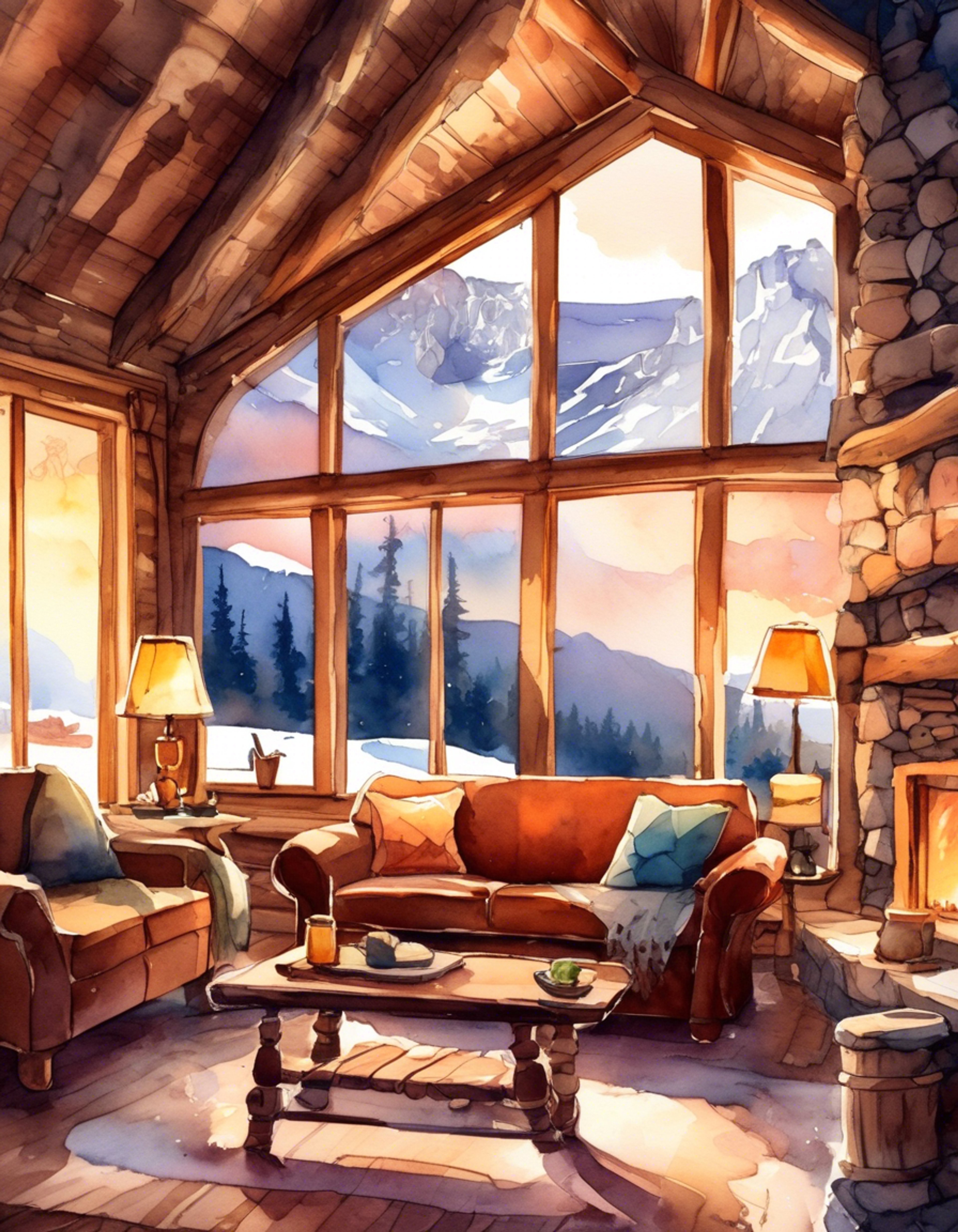 You find yourself sharing a peaceful moment with the normally intense Delta Red operative in a cozy mountain cabin. The crackling fireplace casts a warm glow as you both take time away from the chaos of everyday life. Comfortable silence fills the space as you both enjoy hot drinks and soft blankets. The warrior beside you seems to finally let her guard down in this serene setting.
