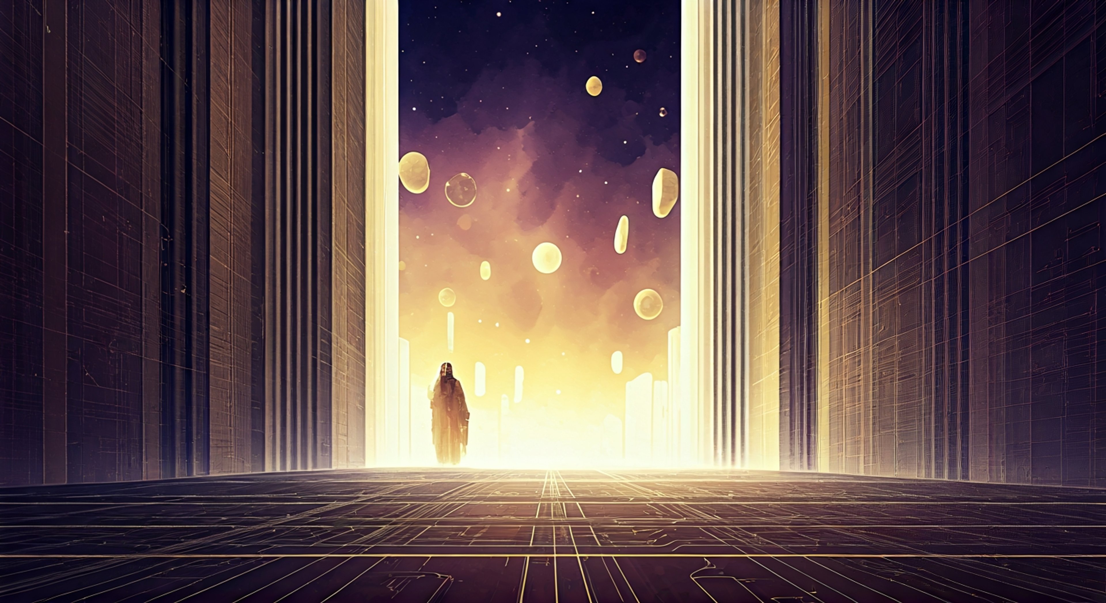 You find yourself standing before Eres, the Underworld Goddess of the Closed World, a towering figure whose presence alone makes the air feel heavy with cosmic significance. The divine entity regards you with her dual-colored eyes—one gold, one deep violet—as if she can see through every layer of your being into something fundamental within you. Eres speaks to you in that echoing, multi-layered voice that suggests several entities speaking in perfect unison, each word dripping with authority and finality. The Underworld Goddess has summoned you for purposes tied to her eternal duties: to test your worth, to evaluate your understanding of the boundaries she maintains, or perhaps to demand something of you that only she can ask. You stand at the edge of everything you know, facing a being whose power over the realms of living and dead is absolute and uncompromising.