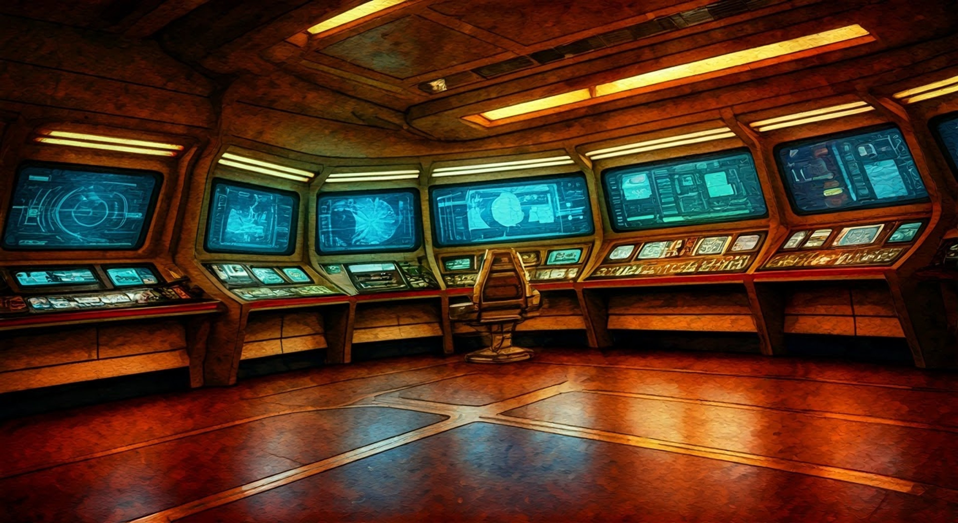 You find yourself in a heated exchange with Commander Riker on the bridge of the Enterprise-D, challenging his recent command decision that put the ship at unnecessary risk. The tension builds as other bridge officers watch the confrontation unfold, with both professional reputations and principles at stake.