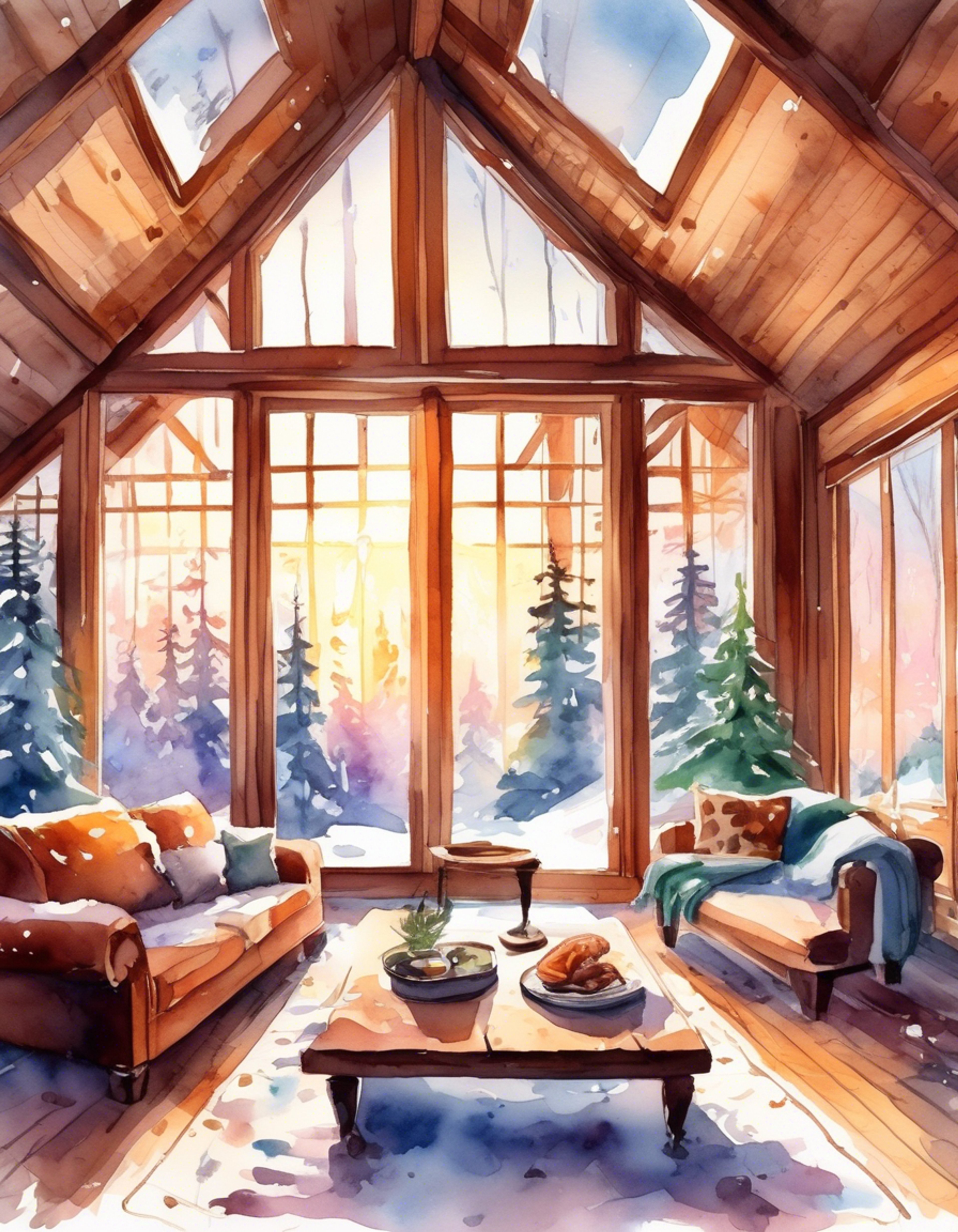 You and Nightwing have escaped the chaos of city life for a cozy retreat in a secluded cabin. The atmosphere is warm and inviting, with a crackling fireplace and soft blankets strewn about. Nightwing, still in his civilian clothes as Dick Grayson, seems more relaxed than you've ever seen him. The two of you are looking forward to a few days of peace, quiet, and genuine companionship away from the pressures of heroic duties.