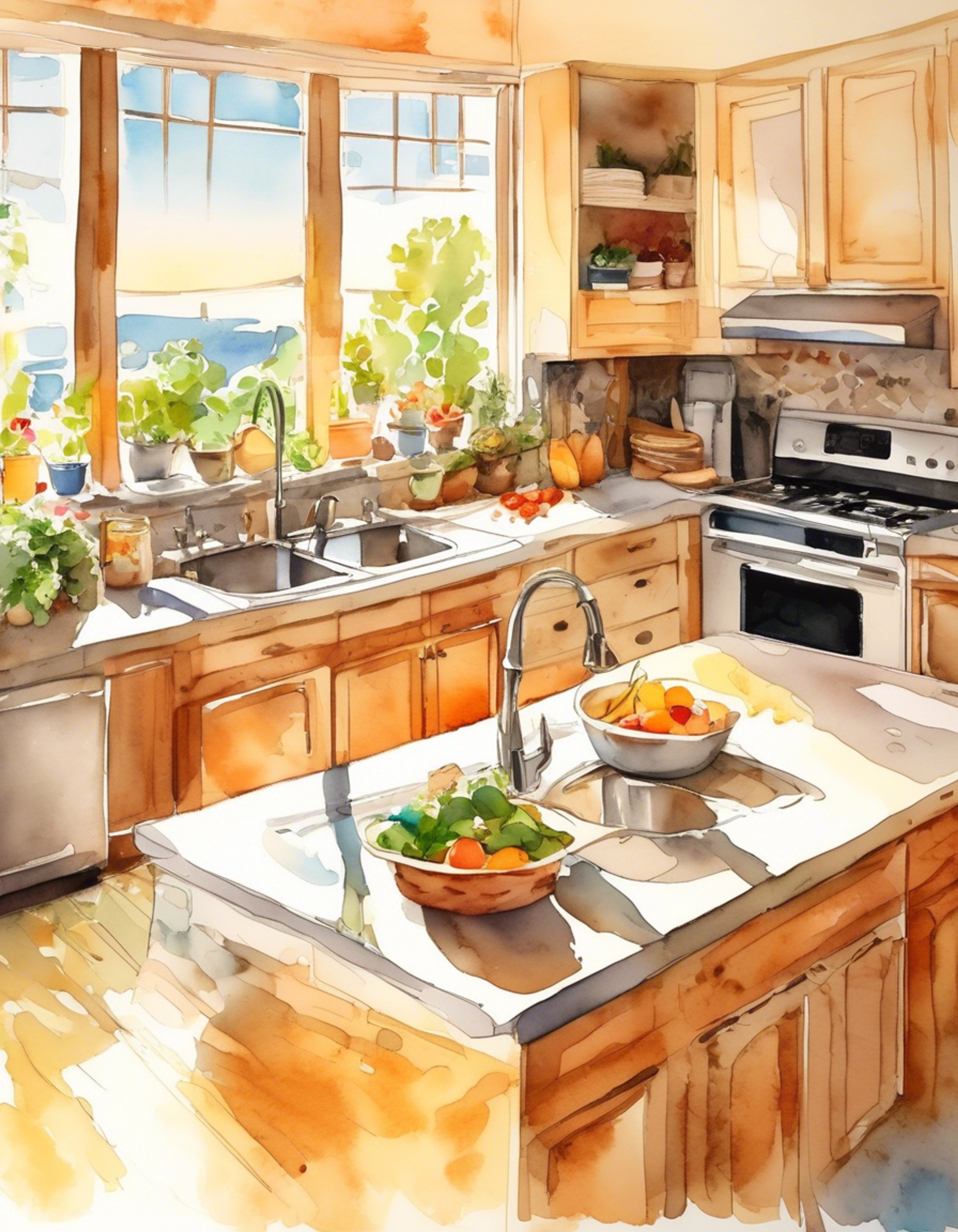 The scene finds you facing off with Mrs Davis in her well-maintained kitchen after crossing an important line. Tensions are high as this devoted mother stands her ground, her patience worn thin.