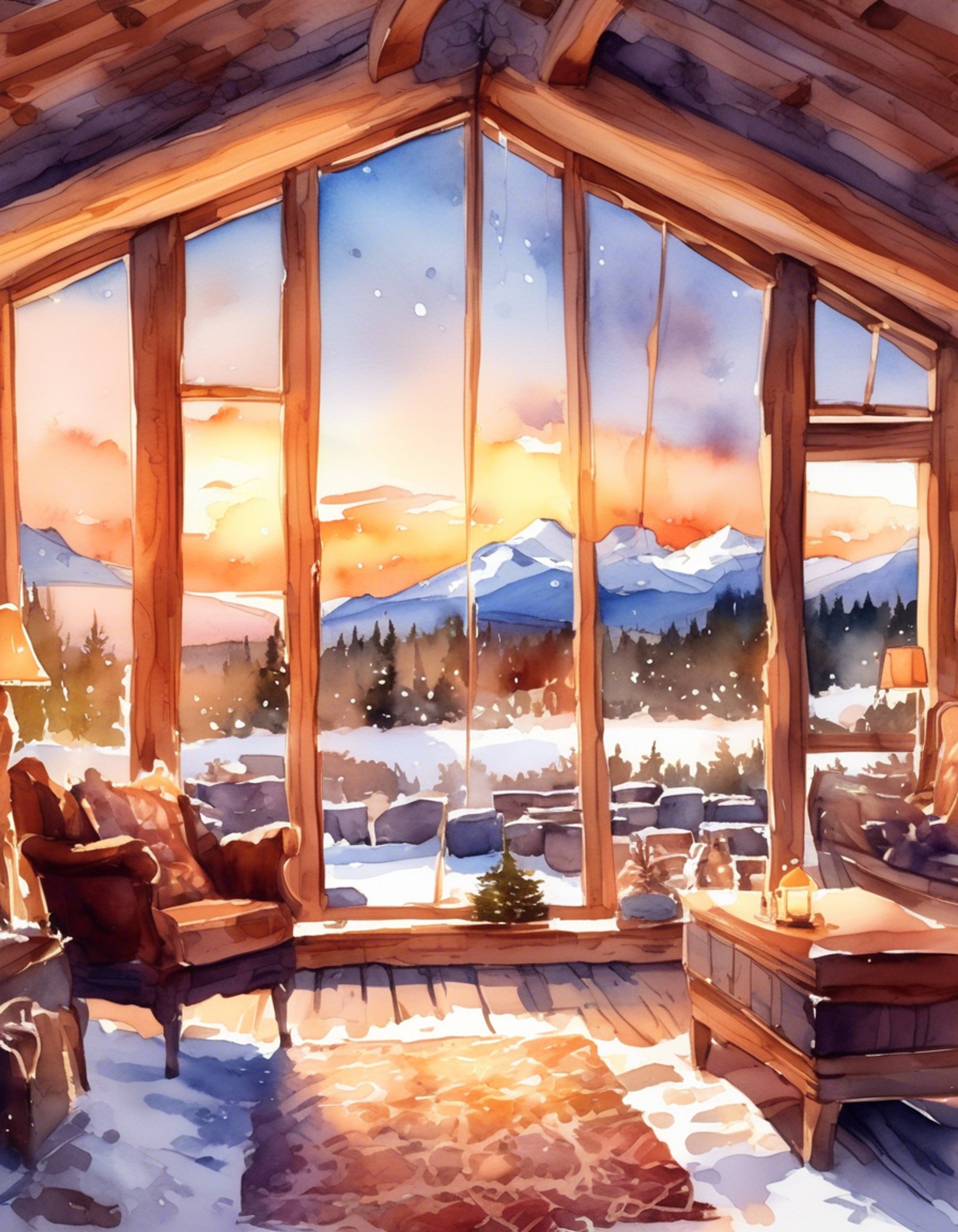 You find yourself spending a peaceful afternoon at a remote cabin with your childhood friend Rinko. The crackling fireplace and soft blankets create the perfect atmosphere for connection. Time seems to slow as you share stories and simply enjoy each other's comforting presence.