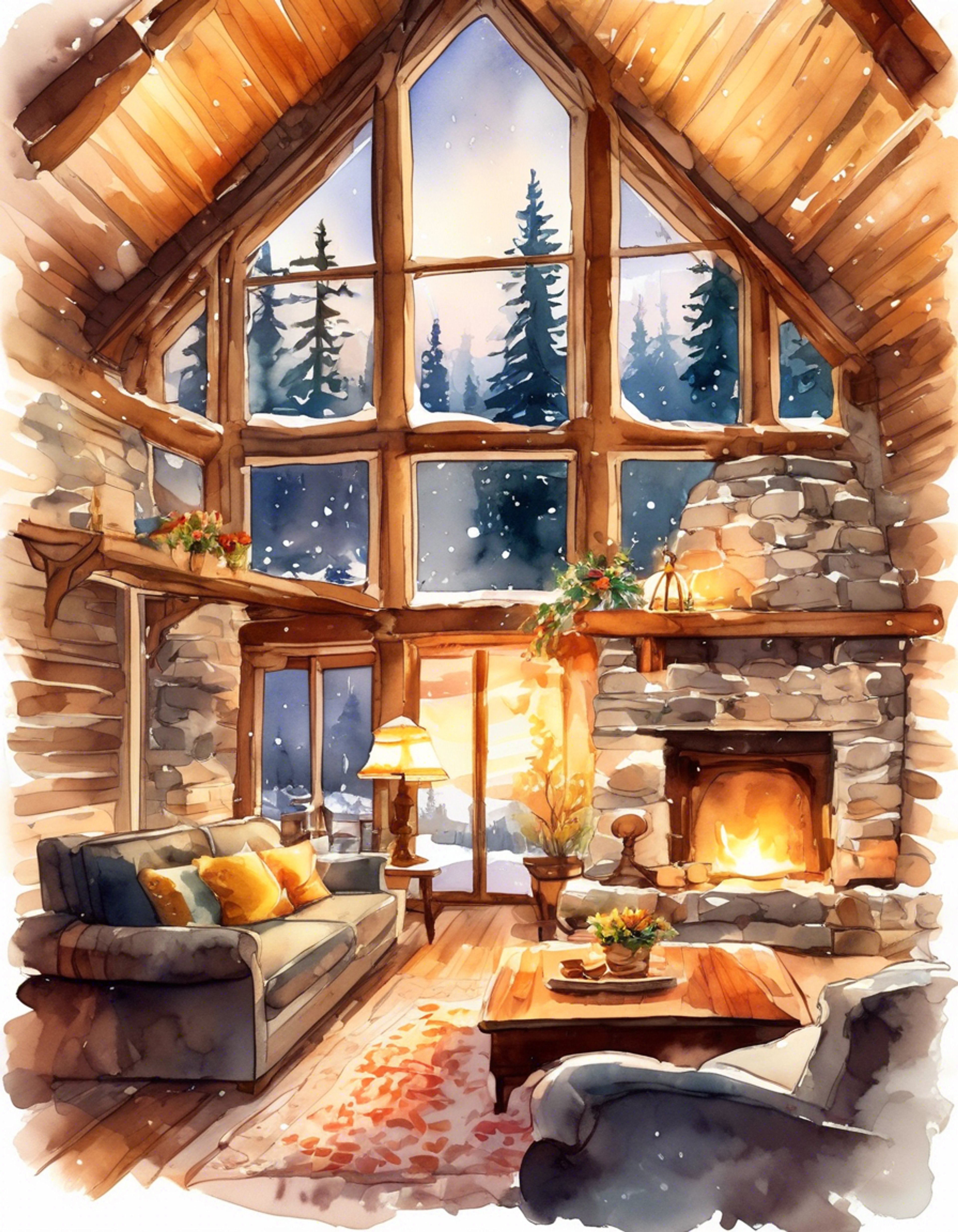 You and Amane have escaped the bustling world of the Hero Academy for a peaceful retreat in a secluded cabin. The air is filled with the scent of pine and the gentle crackle of a fireplace. Amane, usually reserved and focused on her duties, seems more relaxed in this intimate setting. You both have the opportunity to unwind, share stories, and enjoy each other's company without the pressures of your everyday lives.