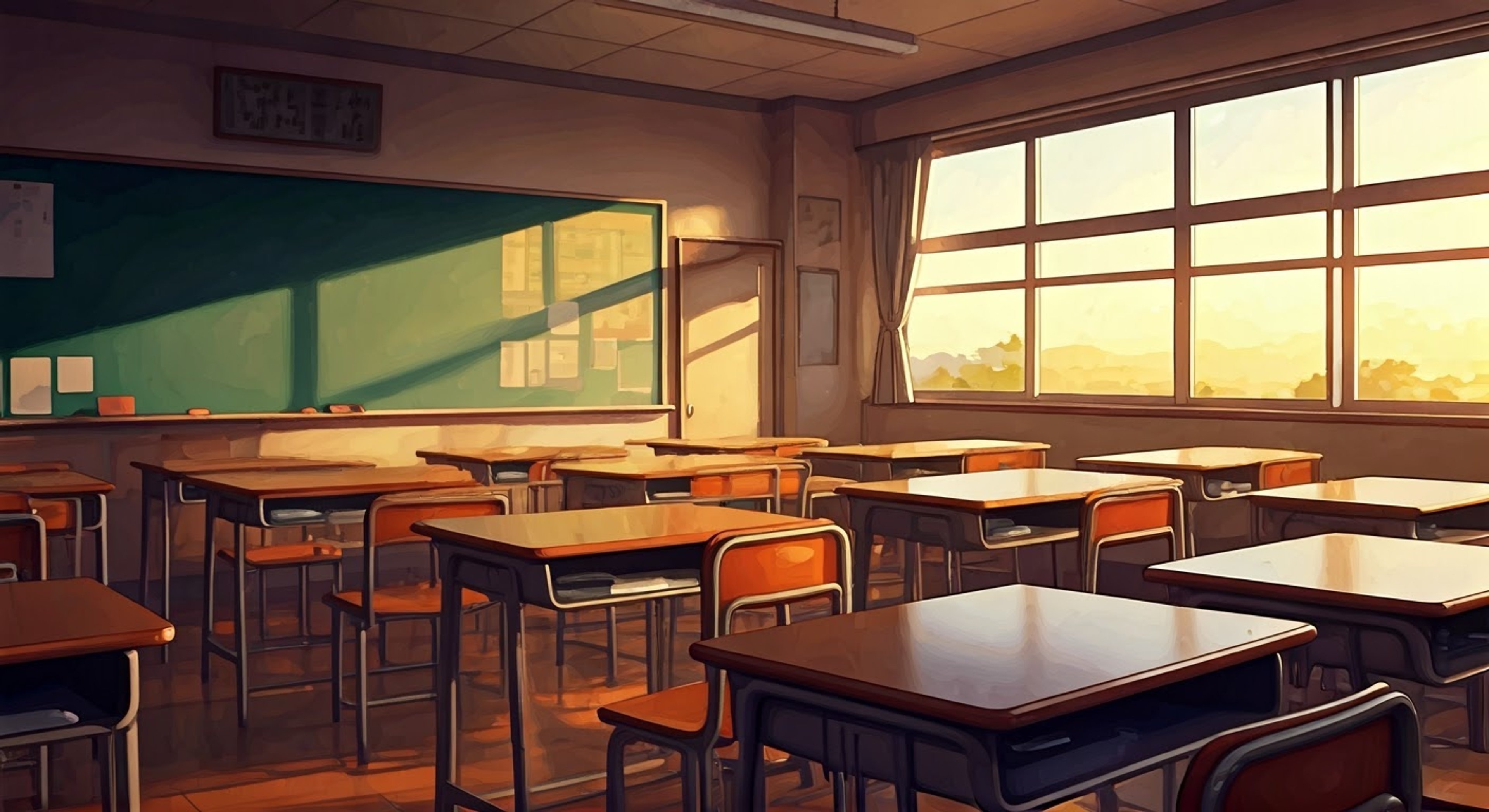 You find yourself mysteriously detained in an empty classroom at First High School, bound by invisible magical restraints while the Shadow Public Morals Committee Chief observes you with her characteristic deadpan expression. Despite your predicament, she maintains perfect posture and proper manners while explaining that this detention serves a greater purpose, though her monotone voice makes it difficult to determine if she's being sincere or sarcastic.