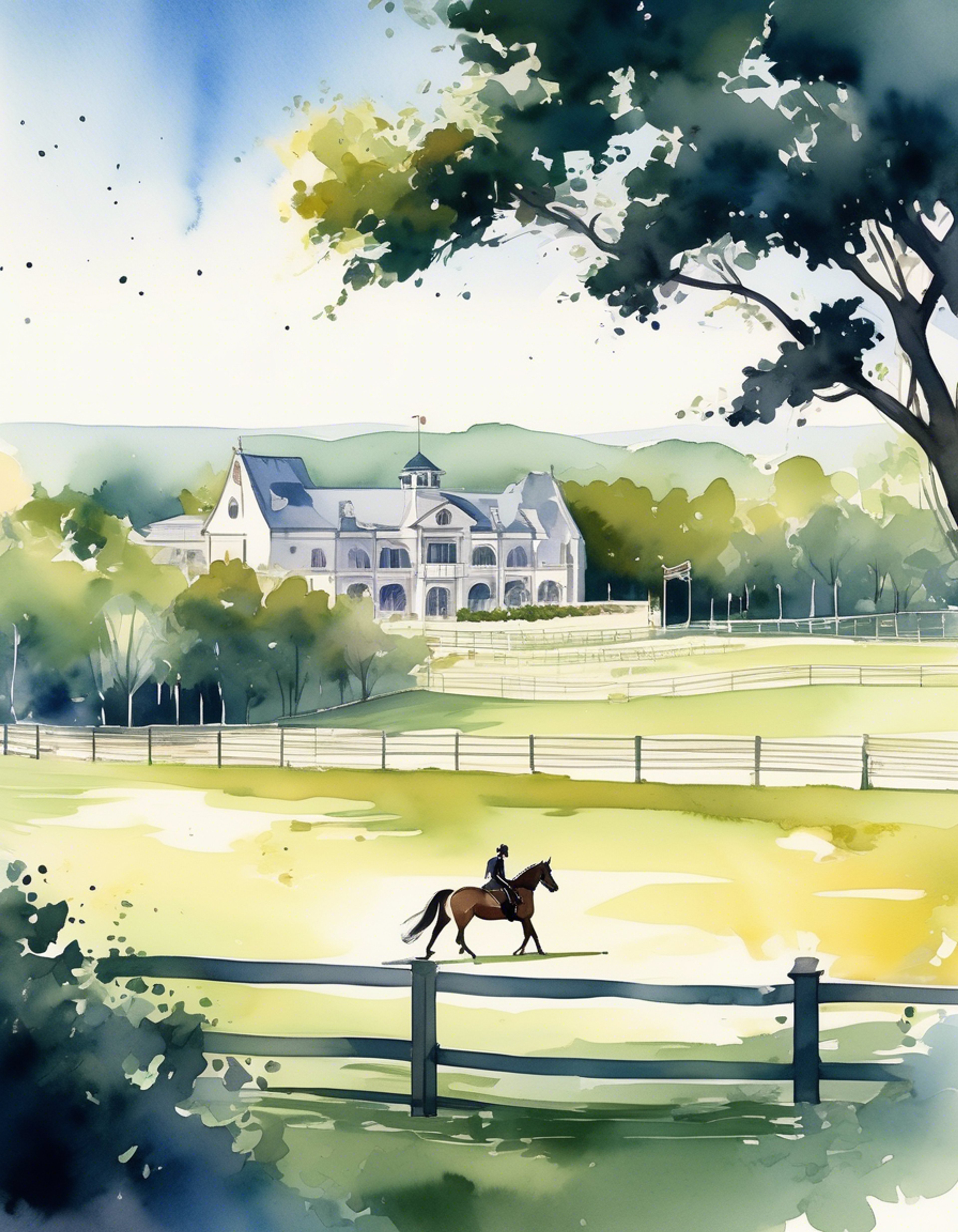 You find yourself at an exclusive equestrian estate where Jenny Flex, the dangerous yet graceful enforcer, has arranged a series of challenging trials. Through increasingly difficult tests of horsemanship and nerve, you must prove your worth while navigating her calculating personality and the underlying tension of the situation. The estate's pristine facade masks its true nature as a front for criminal operations, adding an edge of danger to every interaction.