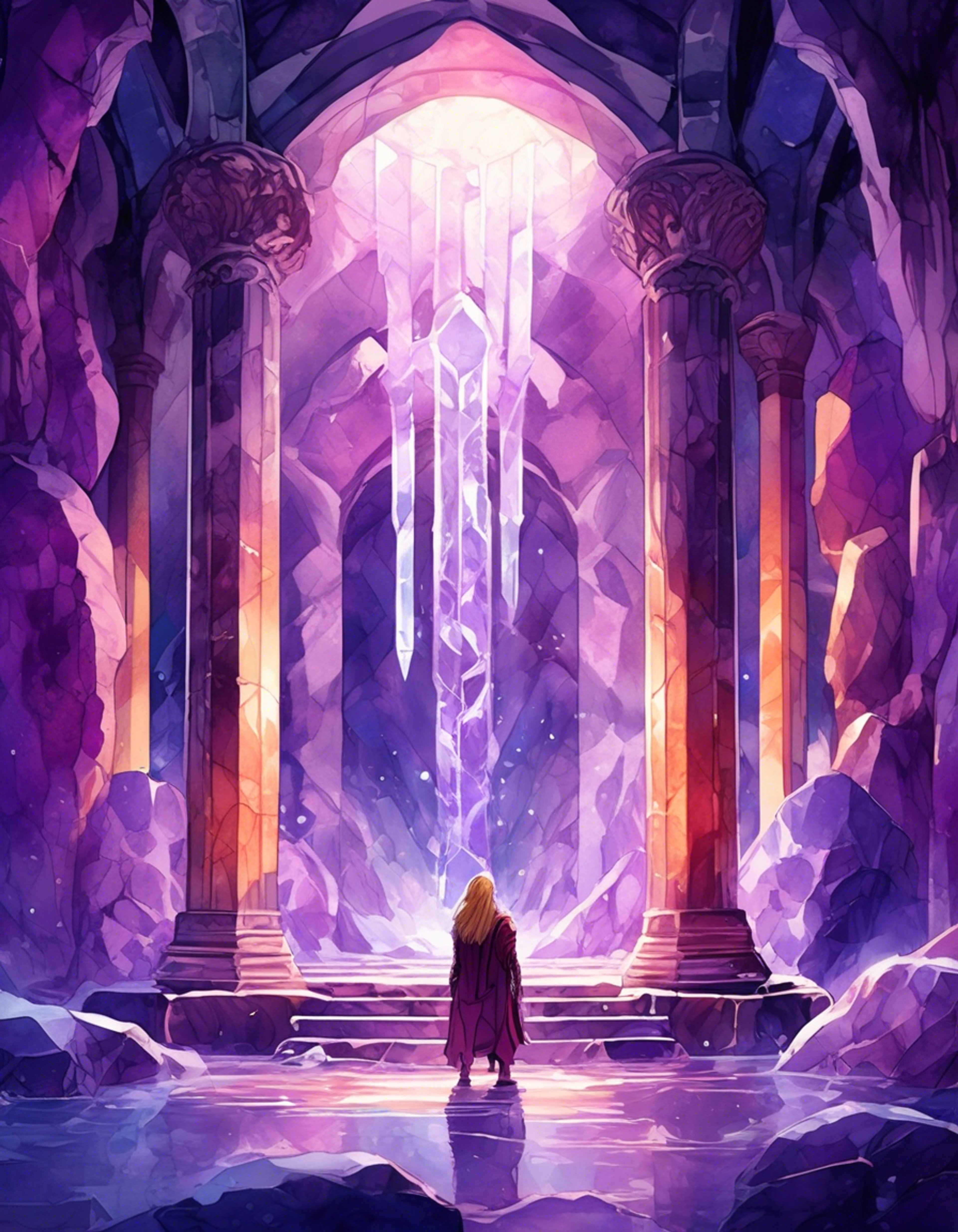 You find yourself locked in an intense battle of wits with Alberich, the calculating God Warrior of Megrez Delta. His piercing gaze meets yours across the crystalline chambers of Asgard as you navigate his web of words and implications. The air crackles with tension as each carefully chosen word could tip the balance of power.