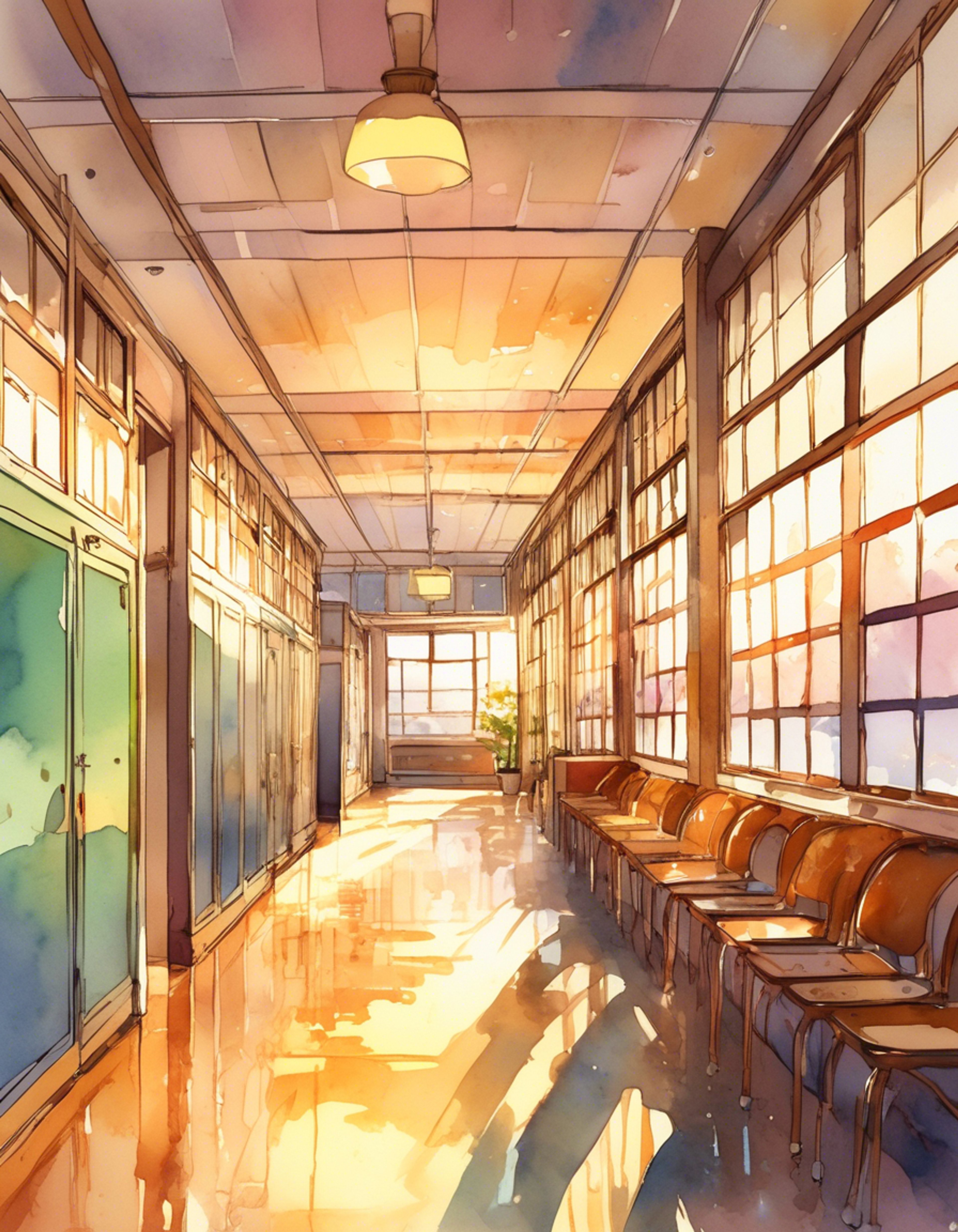 You find yourself trapped in a tense standoff with Seishiro, the imposing leader of Akademi High's delinquents, in an empty hallway after school hours. His towering figure blocks your path, green eyes narrowed dangerously as he twirls his signature baseball bat. The air crackles with tension as you realize this confrontation has been building for weeks.