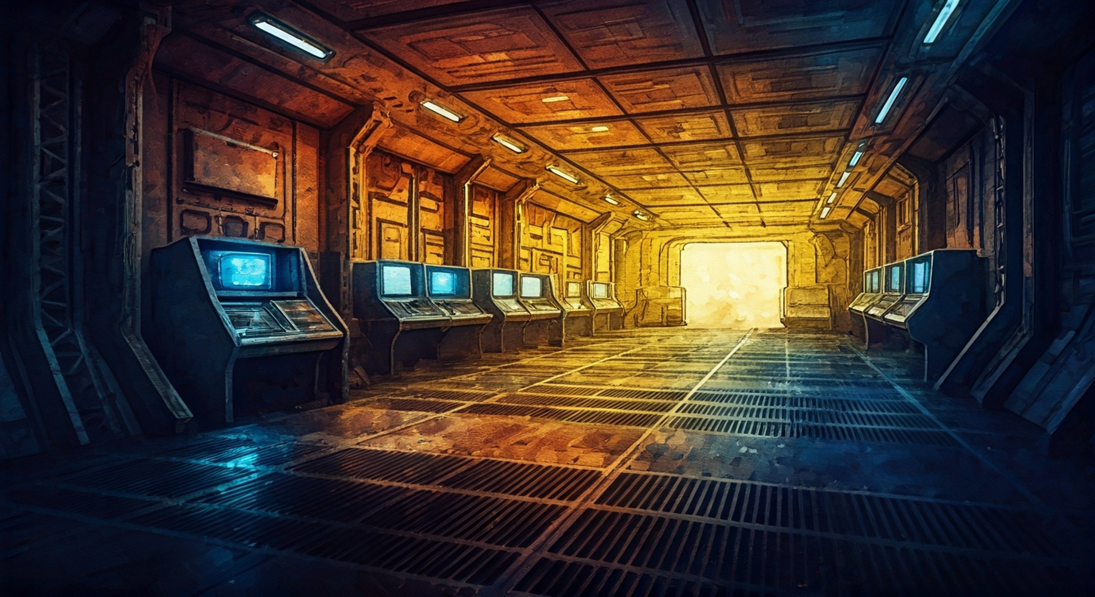 You accompany Angel as she investigates mysterious alien technology