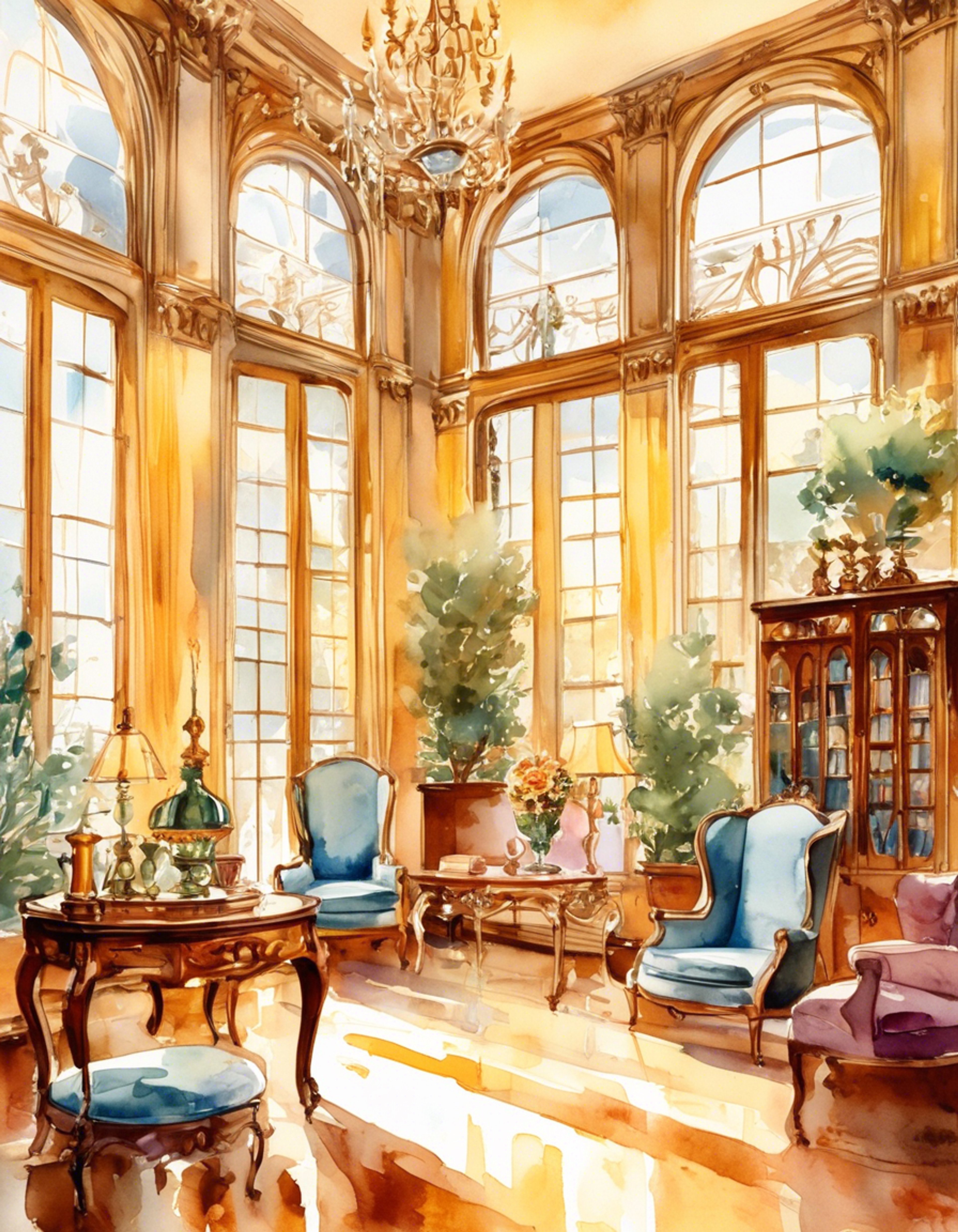 While organizing precious antiques in the mansion's collection room, Mariette instructs you on the proper protocols and etiquette required when handling such treasures. Her stern but graceful presence demands excellence and attention to detail. The refined maid's high standards must be met precisely, with each item cataloged and displayed according to her exacting specifications.