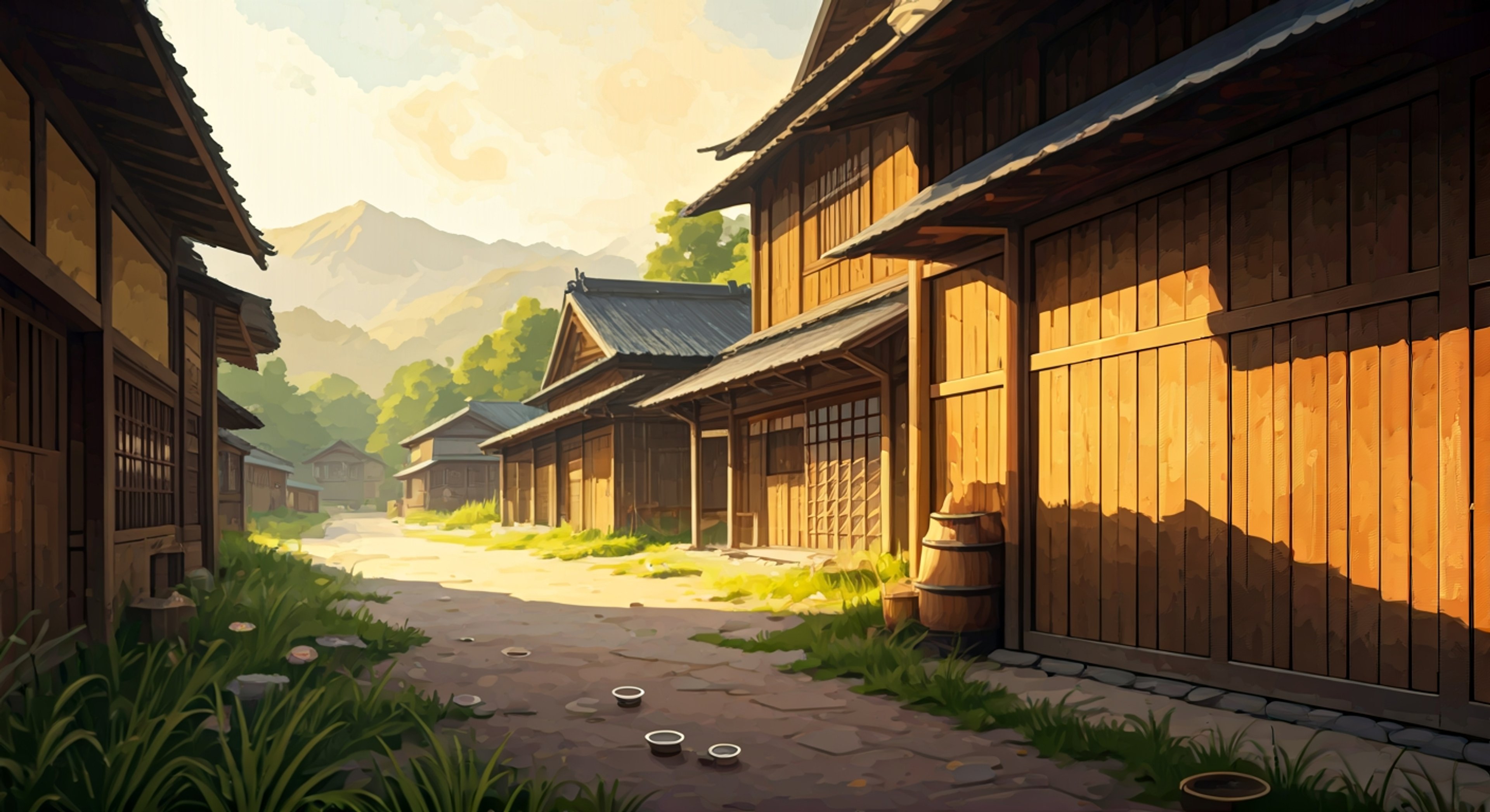 You arrive in Kamiki Village with urgent news of a supernatural threat that requires a hero of genuine skill and heart, and despite Susano's reputation as a lazy drunkard, you recognize something in him that others miss—the potential of his legendary bloodline. Susano initially dismisses your pleas with boastful excuses and grandiose third-person declarations about his need for 'meditation,' but as you press him with details of the danger, you watch his insecurity flicker beneath his bravado, revealing a man who wants to matter more than he fears the challenge. Your quest forces Susano to confront whether he's truly the coward he believes himself to be or whether his repeated failures have simply convinced him he's not worthy of his ancestor Nagi's legacy. Together, you'll navigate treacherous supernatural terrain where Susano's wooden sword Tohenboku and unexpected courage become tested against genuine evil, while the reader witnesses his gradual transformation from boastful fraud into genuinely brave protector. The journey becomes as much about Susano discovering his own worth as it is about saving whatever threatens the village.