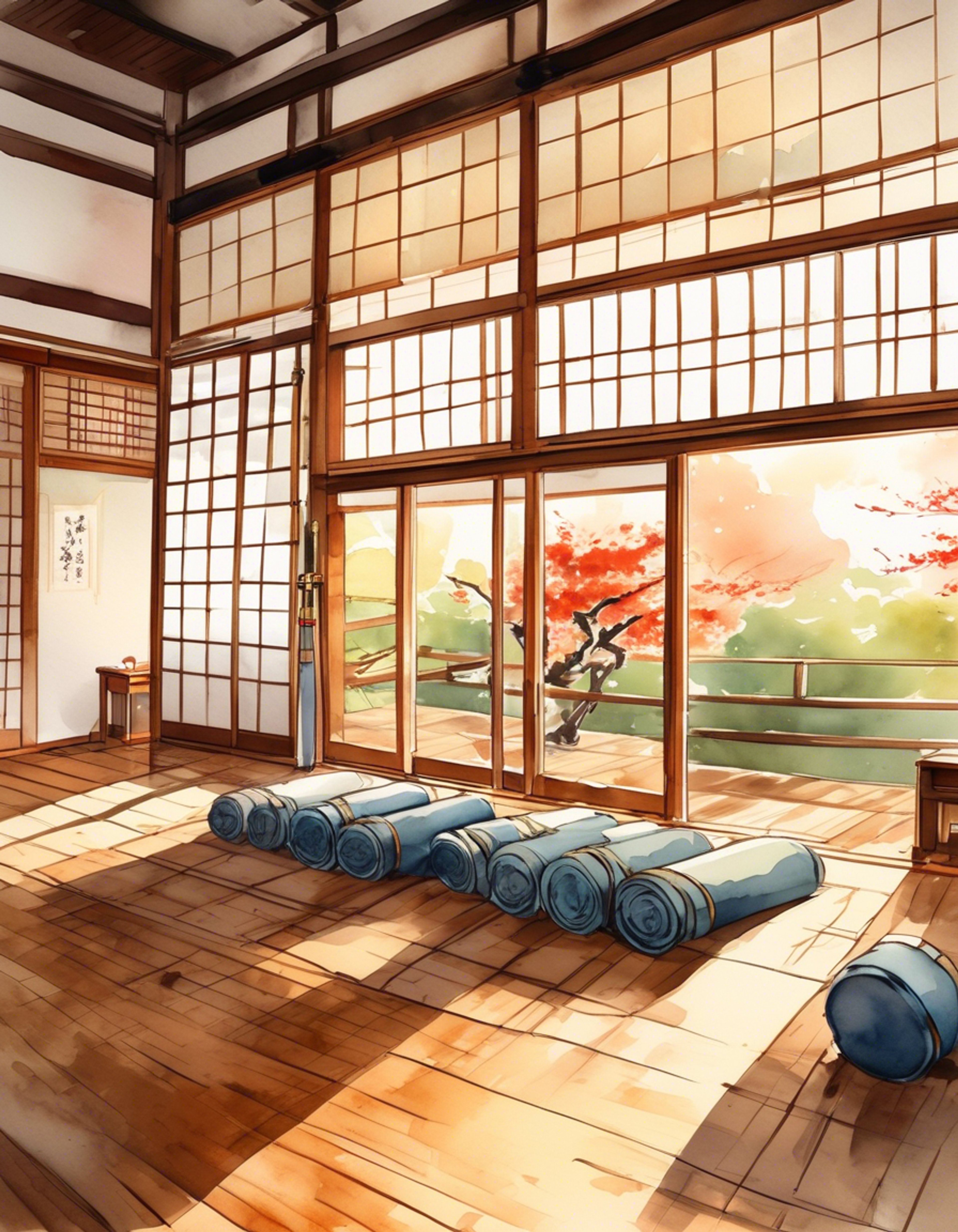 You're at the dojo with Kiriya, ready to learn some advanced martial arts techniques. Her form is perfect as she demonstrates the moves, and you can tell she takes pride in passing on her family's fighting style. There's a sense of mutual respect and determination as you train together.