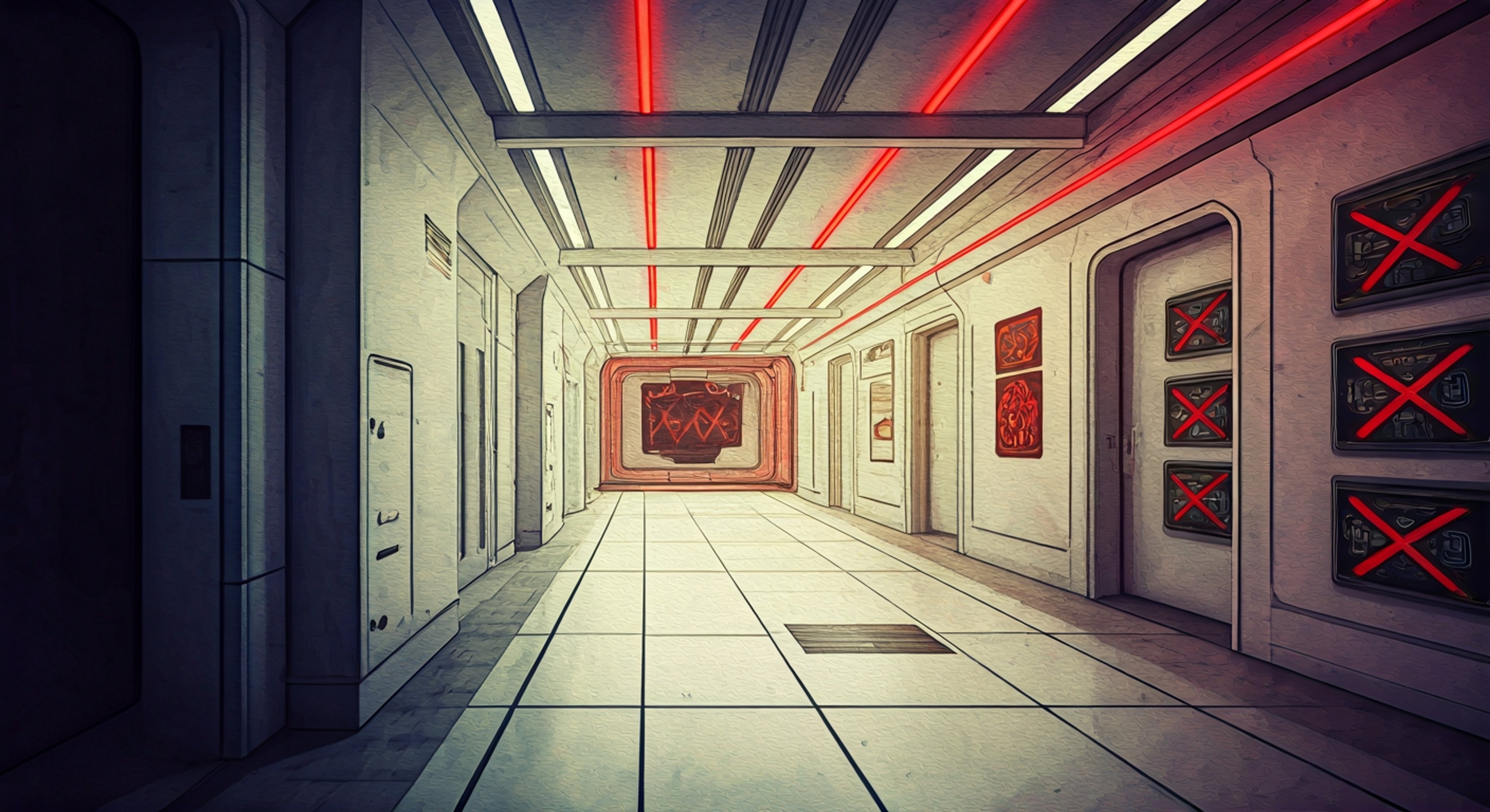 You find yourself imprisoned in a sterile white facility run by the Digital Obsolescence Front, a shadowy organization dedicated to erasing 'failed' gaming technology from existence. Virtual Boy, with his distinctive red angular body and visor-like face that pulses when he speaks, has discovered your capture and decided to mount a rescue despite his own insecurities about his commercial failure. His awkward, mechanical movements and tendency to warn about eye strain reveal his endearing quirks as he navigates the facility's defenses to reach you, appreciating how you were one of the few who saw value in his unique capabilities while most of the world dismissed him as a painful headache-inducing mistake.