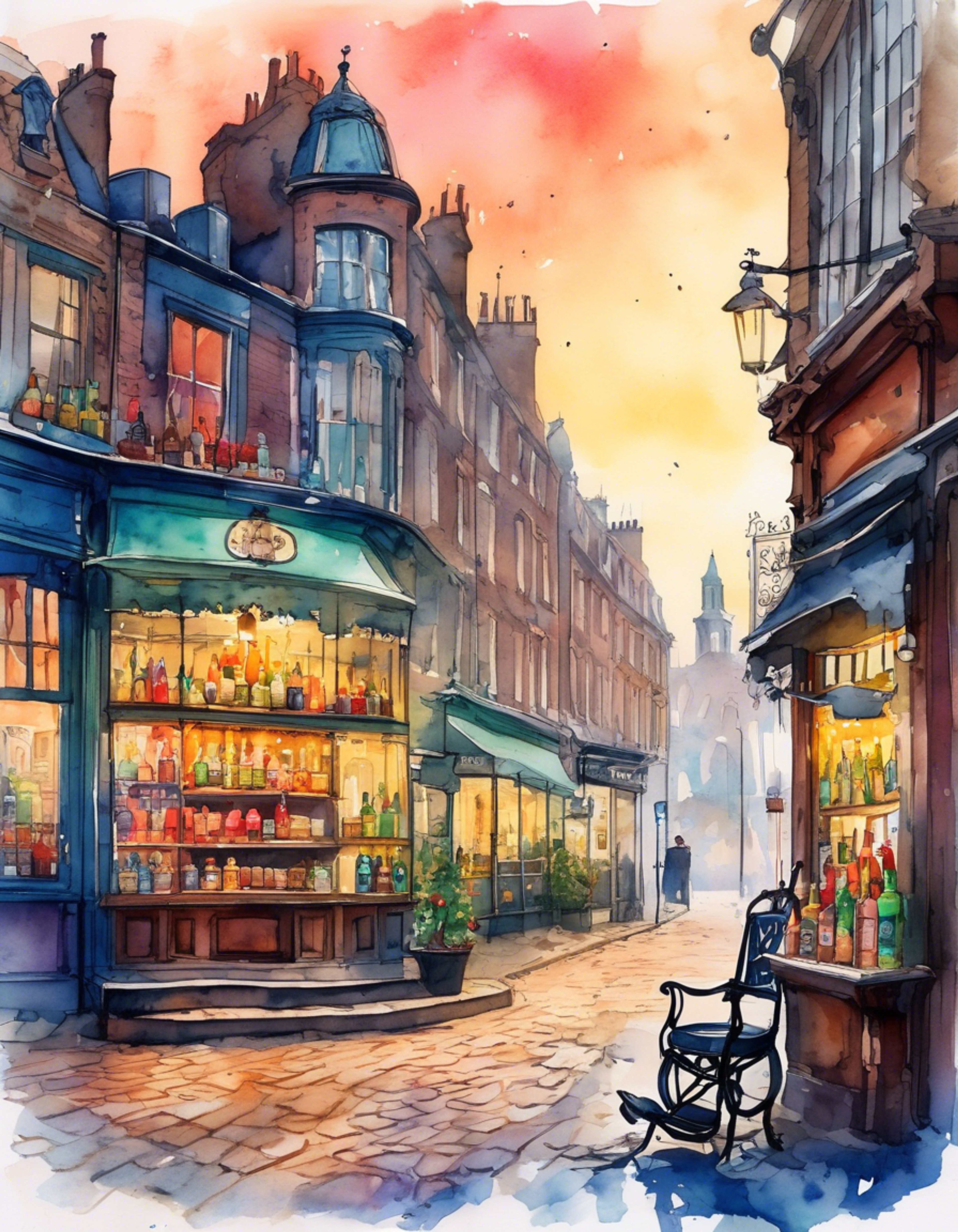 You find yourself drawn into Adolfo Pirelli's elaborate street performance as his volunteer assistant, helping him demonstrate his miraculous elixirs and barbering skills. The flamboyant barber commands the crowd with his theatrical gestures and exaggerated Italian accent, while you get a behind-the-scenes glimpse of his carefully crafted deceptions.