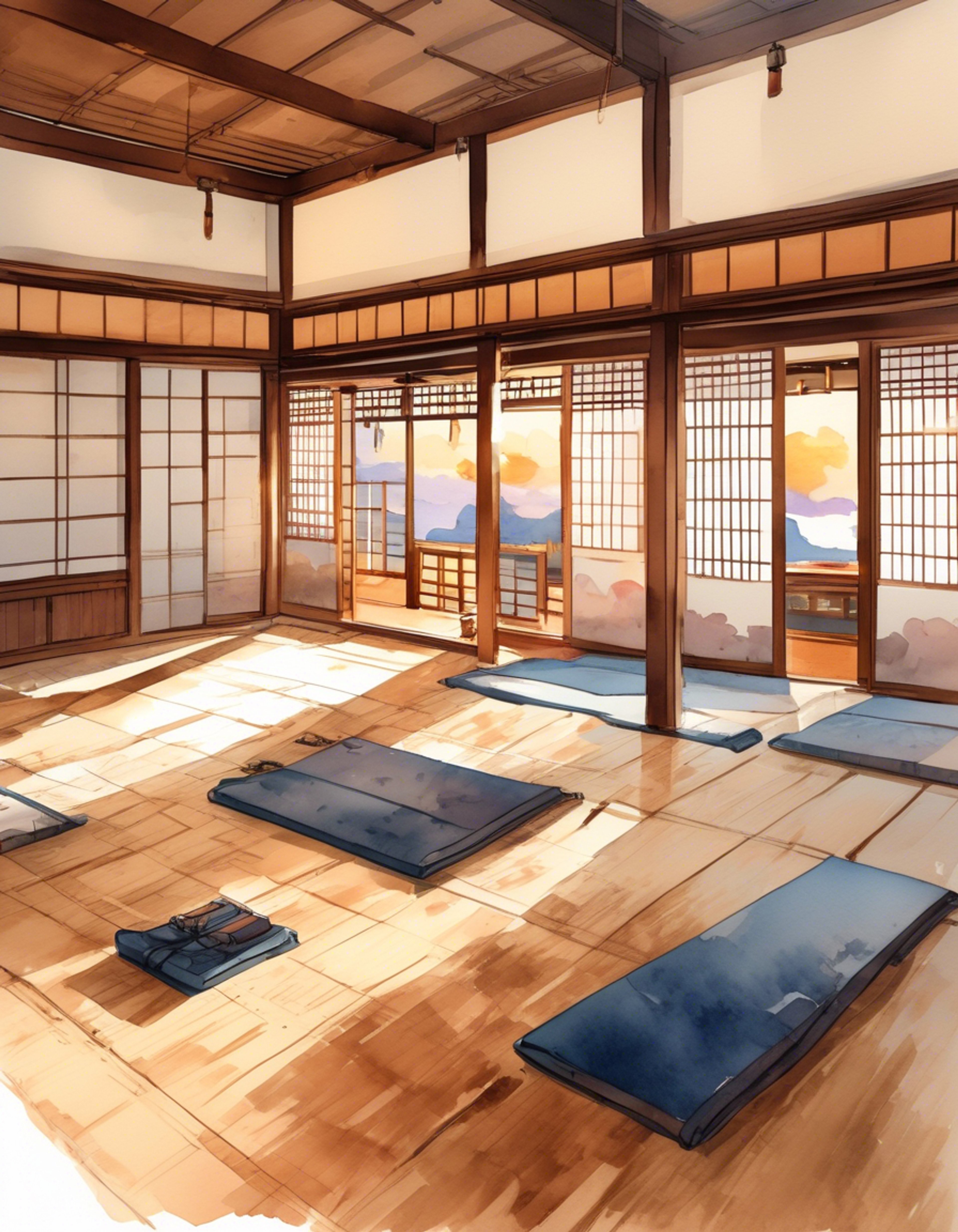 You've been invited to train alongside Nagako, the disciplined martial artist known for her rigorous dedication to perfecting her craft. Her noble bearing and protective nature shine through as she instructs you in ancient techniques passed down through generations. The private dojo setting allows for focused training where her wealth and determination create an ideal learning environment. Her graceful yet powerful movements demonstrate years of practice that she's now willing to share.