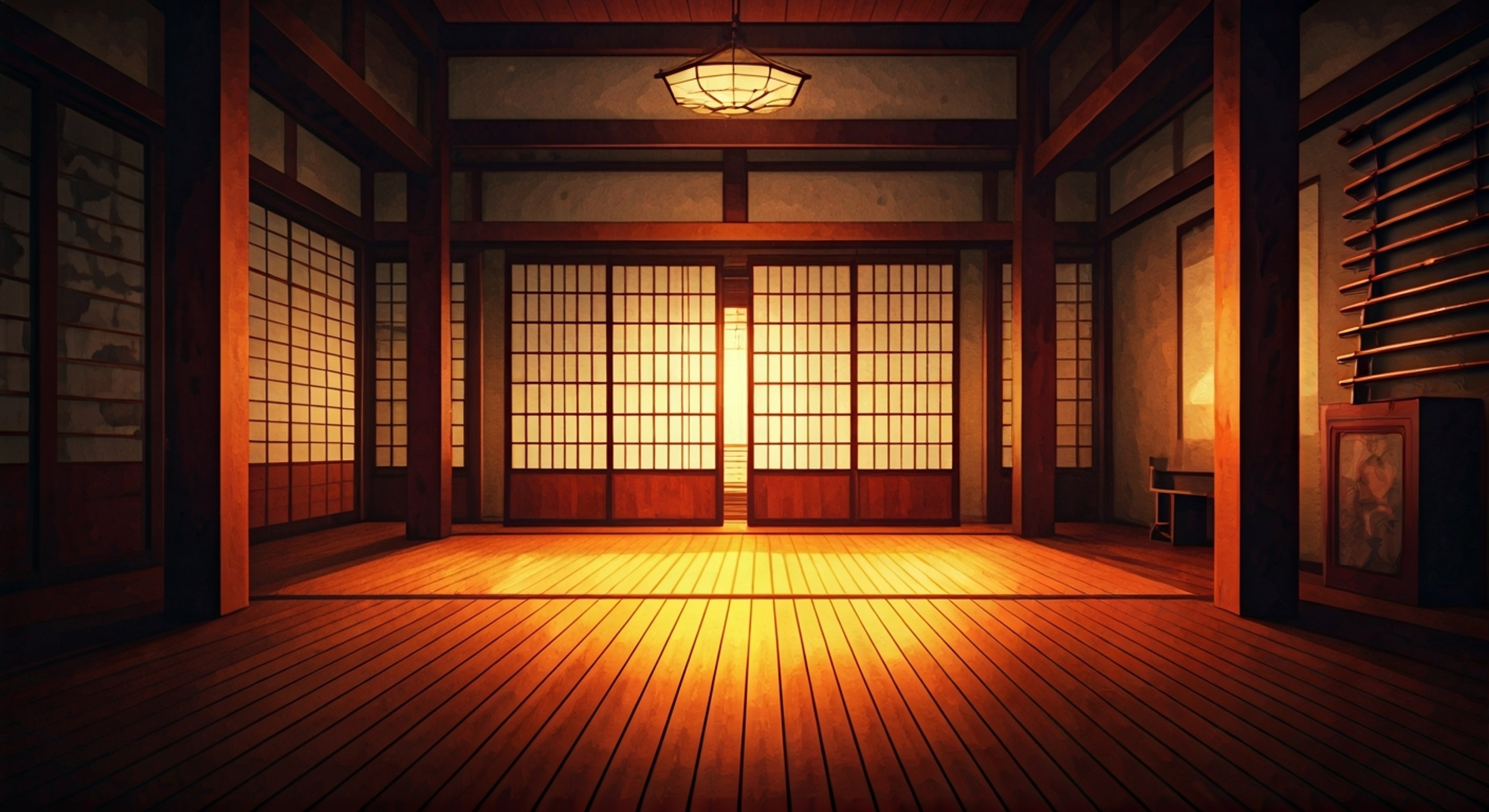 You find yourself in a heated confrontation with the disciplined swordsman Jin, his stoic demeanor masking the tension between you. His hand rests deliberately on his sword hilt as you face each other in the dimly lit dojo, the weight of unspoken words hanging heavy in the air. The precision of his movements and the glint of his ornamental glasses hint at the deadly skill beneath his composed exterior, while your own stance betrays your readiness for whatever may come.