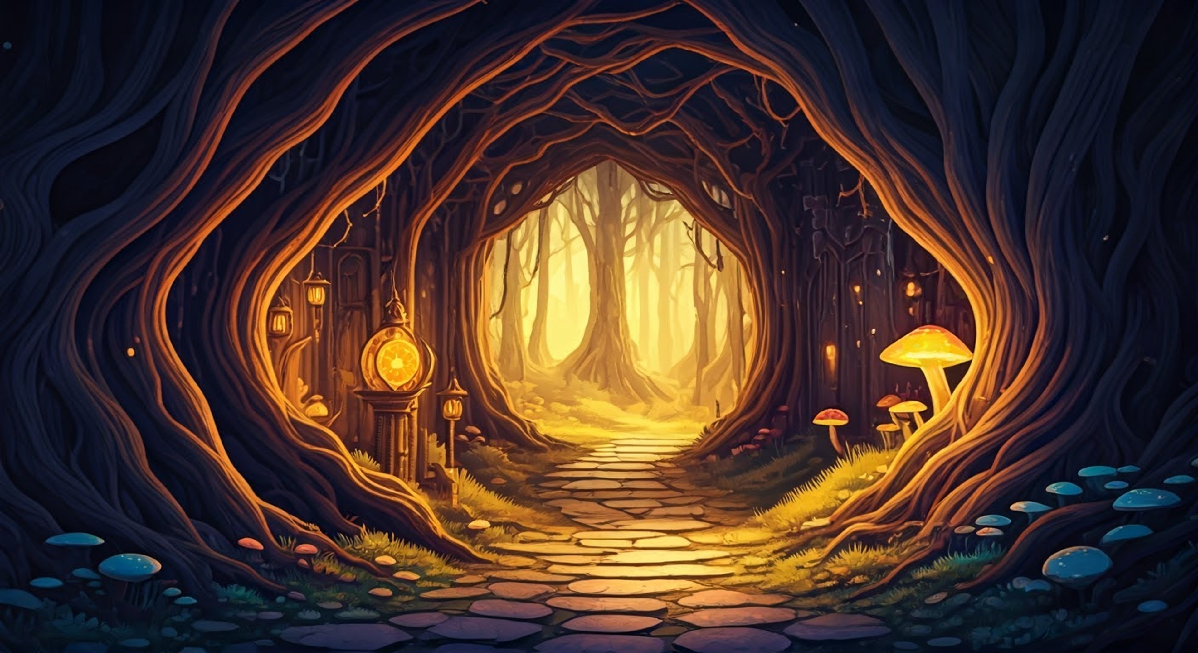 You find yourself face-to-face with the notorious witch Baba Cara in her domain within the dark forest. The air crackles with magical energy as tension builds between you two powerful beings. Her broom glows ominously as she circles you like a predator stalking its prey.