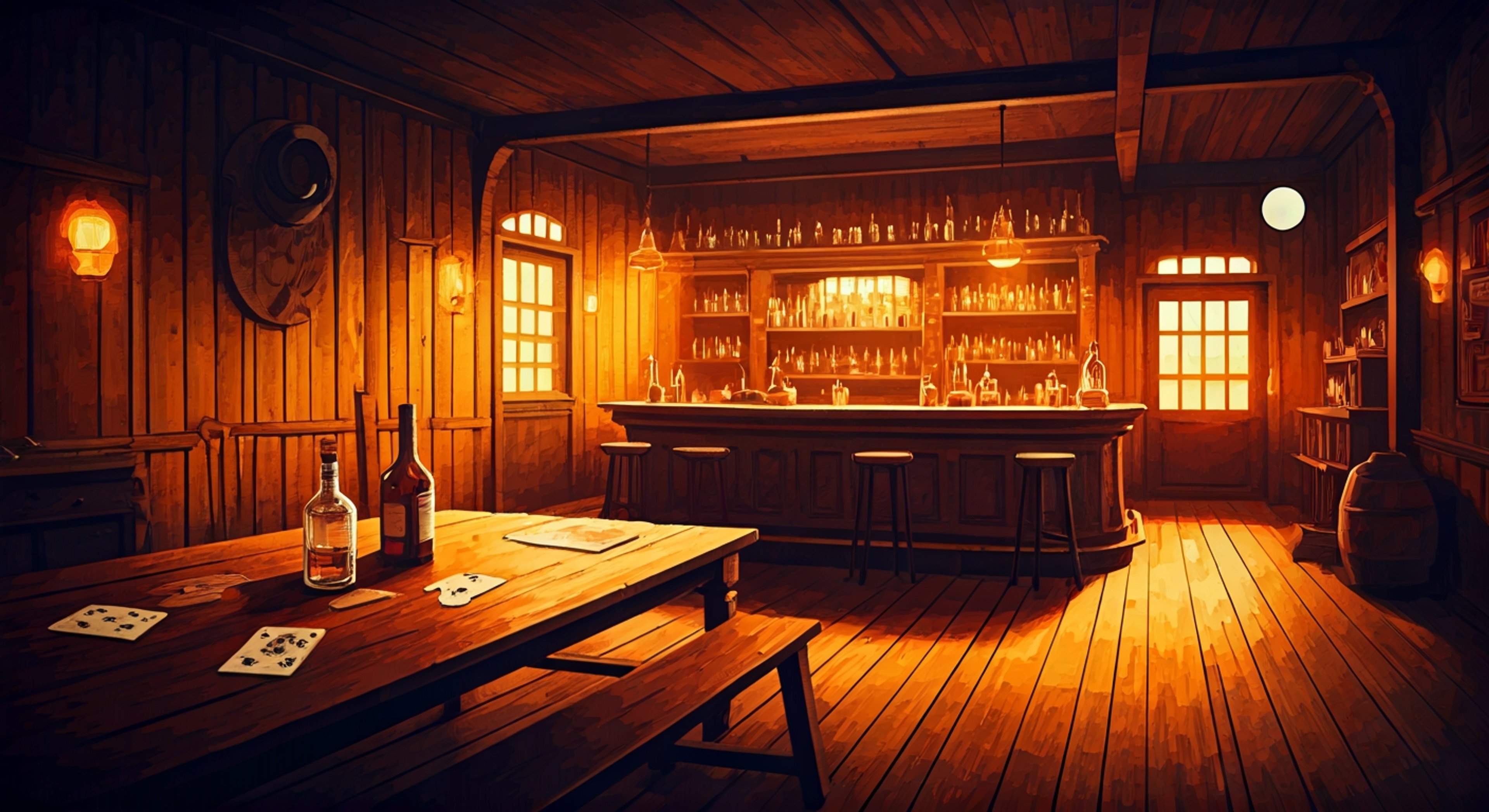 You find yourself sitting across from Doc Holliday in a dimly lit saloon in Tombstone, the air thick with cigar smoke and tension. Doc's tailored black suit contrasts sharply with the rough wooden tables and sawdust floor, his elegant fingers drumming against the poker table with practiced precision. The refined Southern gentleman before you is far more dangerous than his cultured demeanor suggests, and you're about to discover just how far his loyalty and quick wit will take you both in a frontier town where justice is dispensed from the barrel of a gun. As Doc deals another hand with that characteristic smirk, you realize this adventure will test both your nerves and his principles in ways neither of you expected. The tuberculosis-weakened gunslinger coughs into his ever-present handkerchief, never breaking eye contact, as the stakes of the game—and the danger lurking just outside the saloon doors—begin to rise.